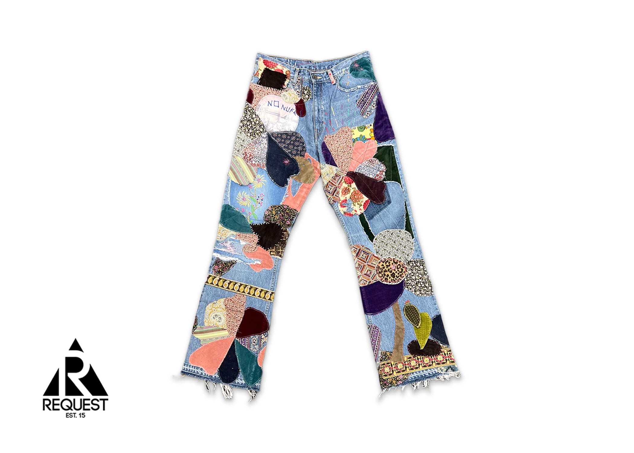 Kapital Patchwork Jeans "Flare Hippie"