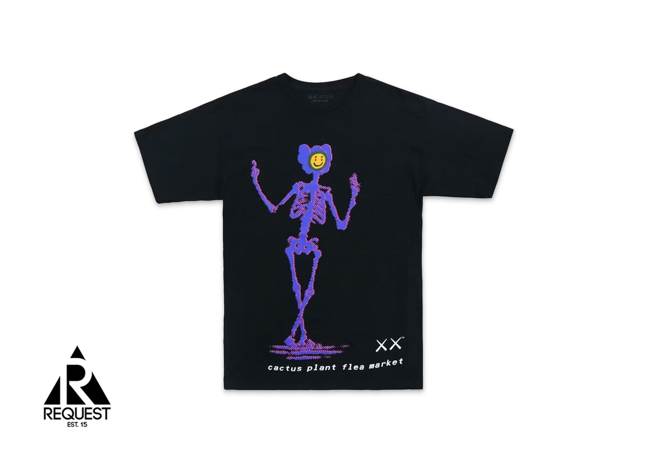 KAWS x Cactus Plant Flea Market Tee "Black"