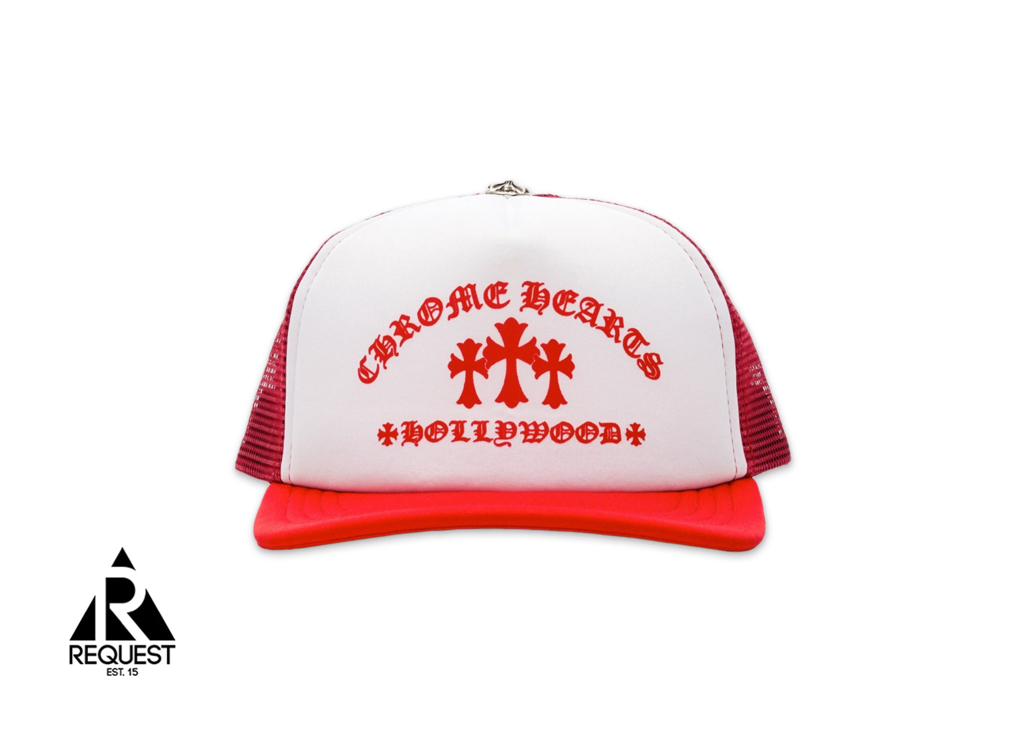 Chrome Hearts King Taco Trucker Hat "Red"