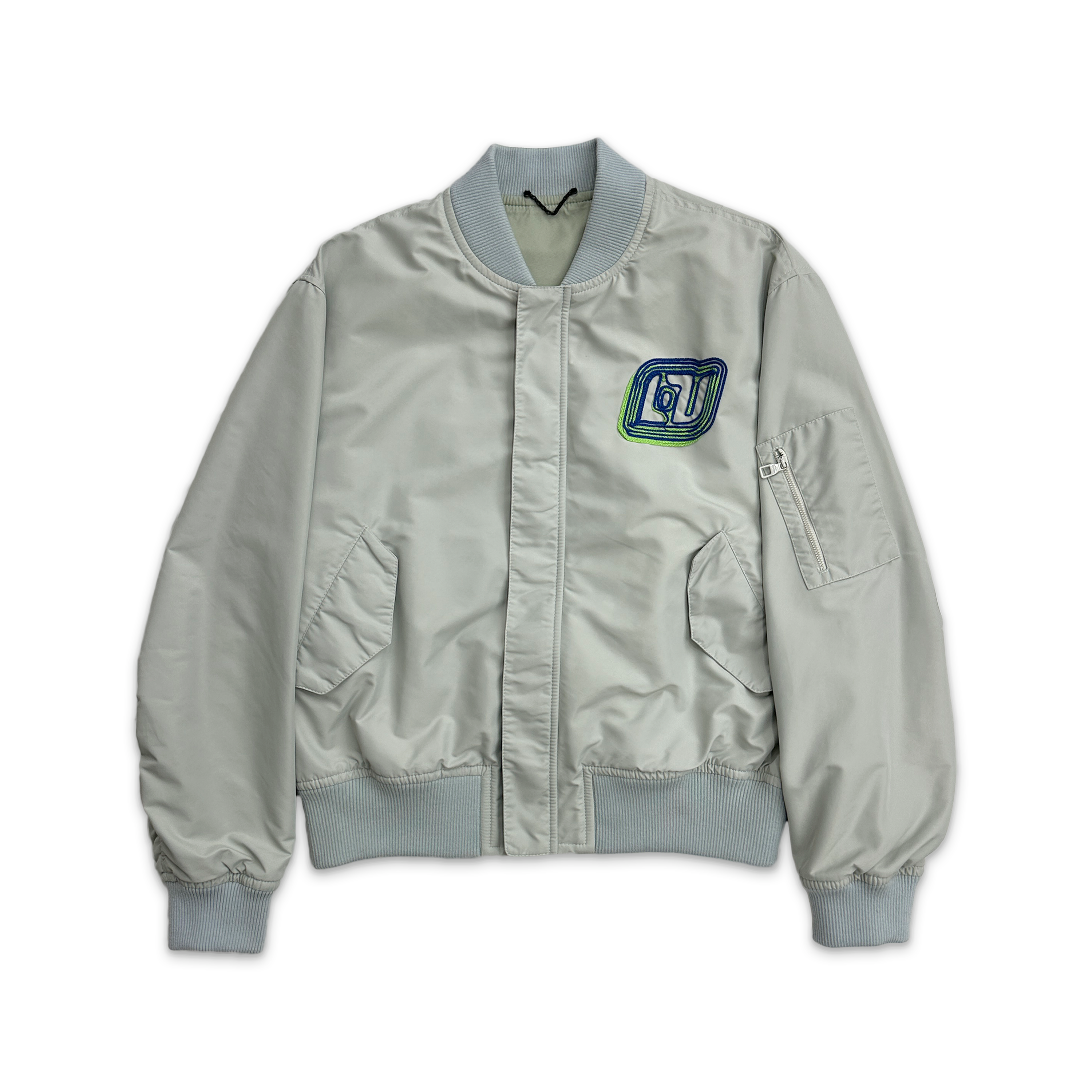 Studios 1854 Lightweight Bomber Jacket "Baby Blue"