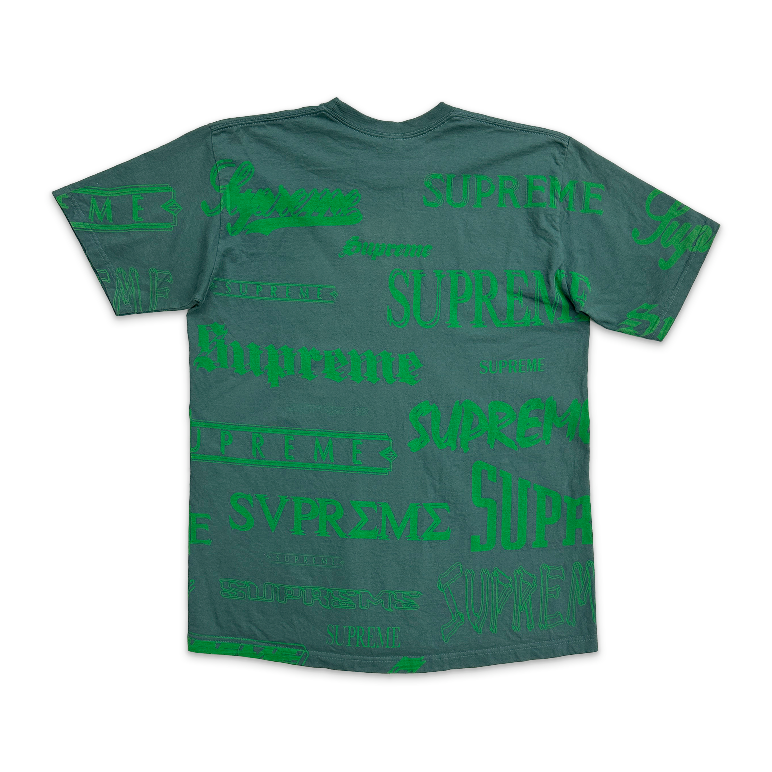 Supreme, Multi Logo Tee "Green"