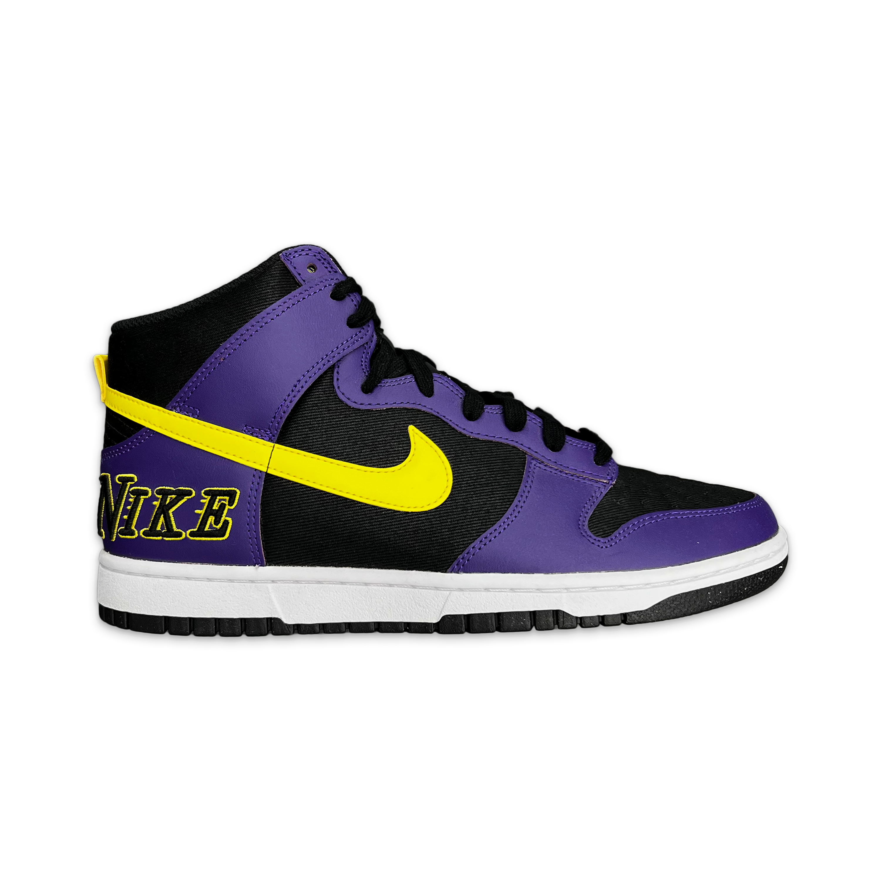 Nike, Dunk High EMB “Lakers”