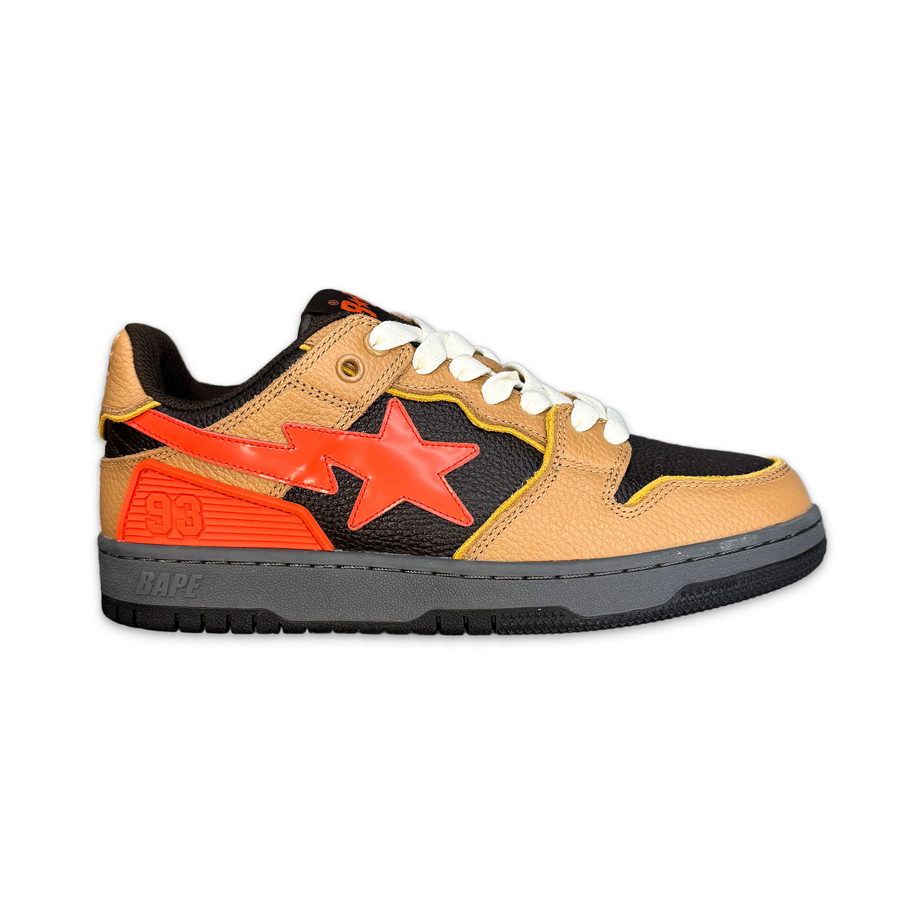A Bathing Ape (BAPE), Sk8 Sta Low “Brown Orange"