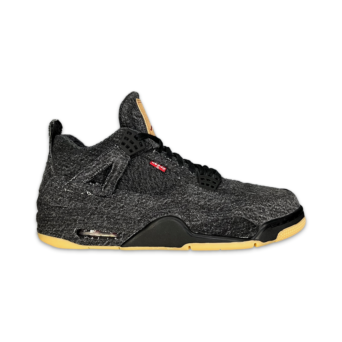 靴 AIR JORDAN 4 RETRO LEVI'S NRG BLACK 27.5 Jordan 4 Retro Levi's NRG 