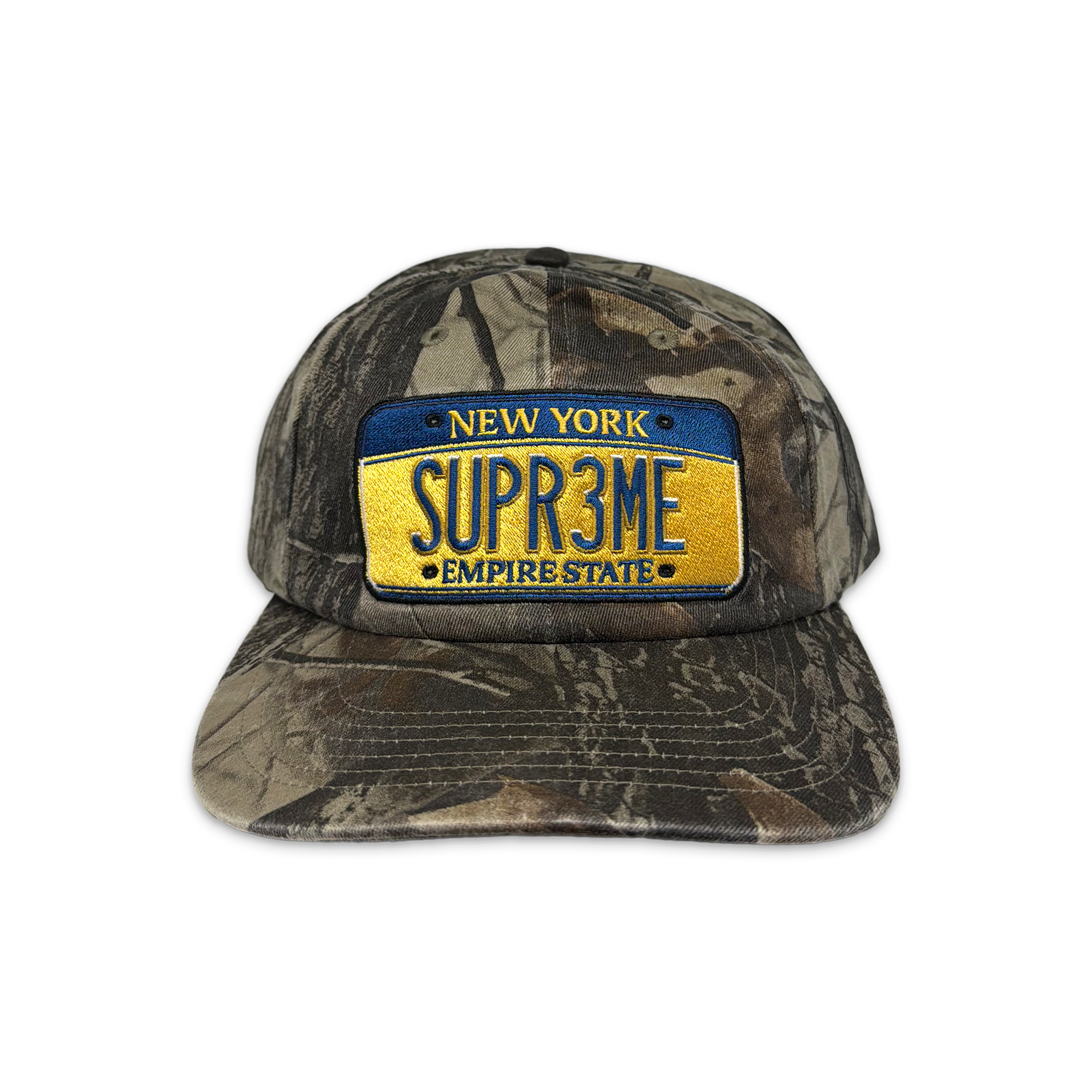 License Plate 6-Panel Hat "Camo"