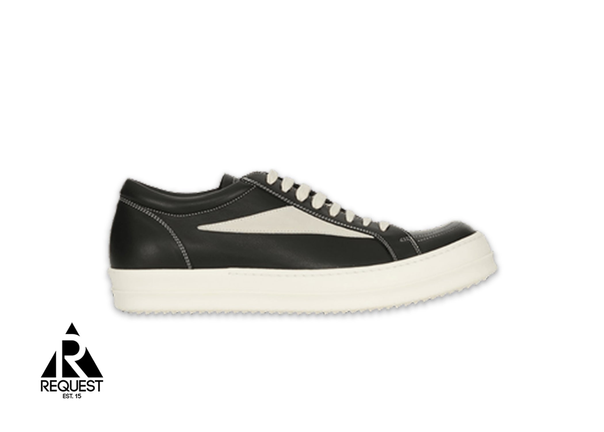 Rick Owens Lido Vintage Low "Black Milk"