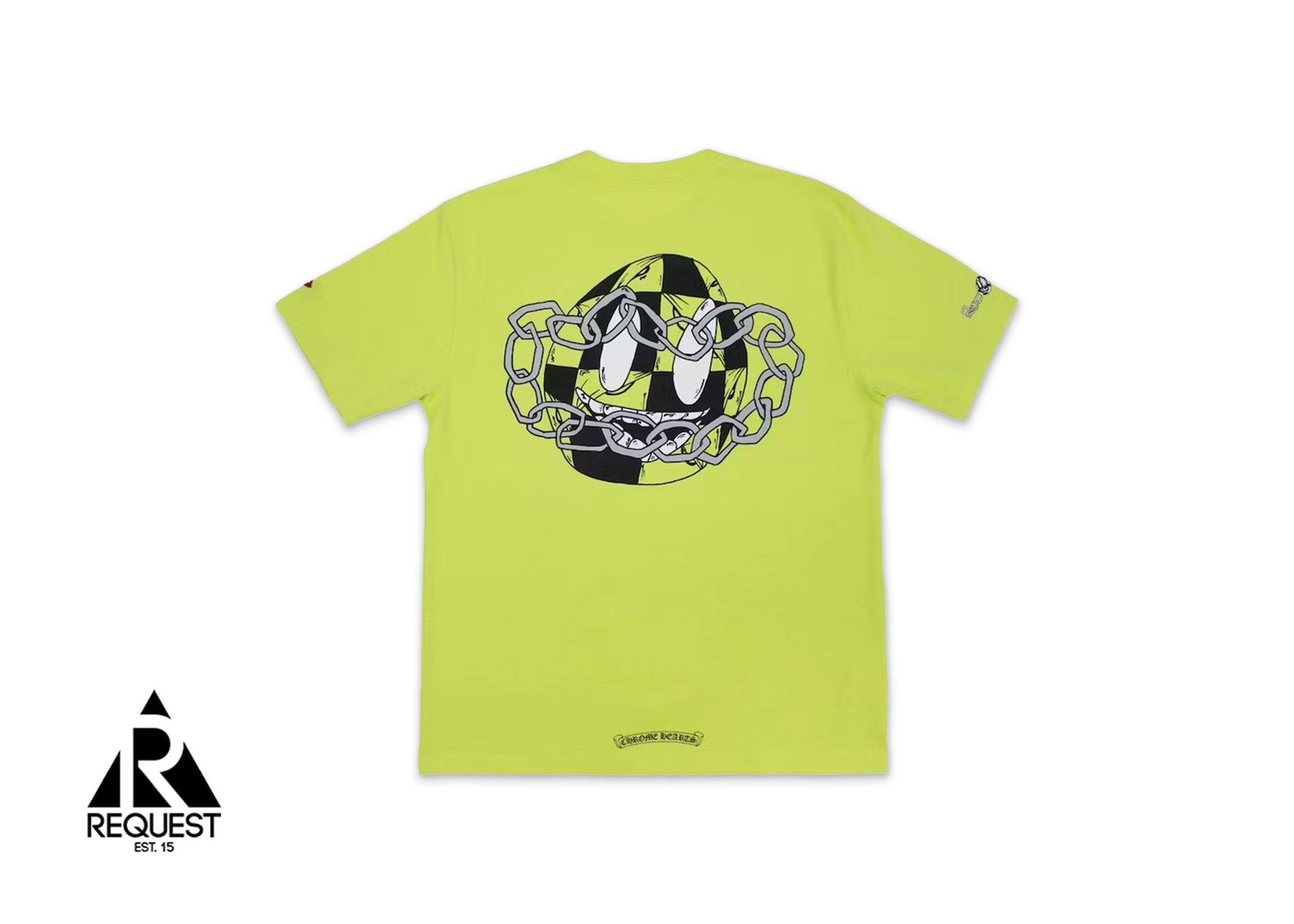 Chrome Hearts Matty Boy Link T-Shirt "Lime Green"