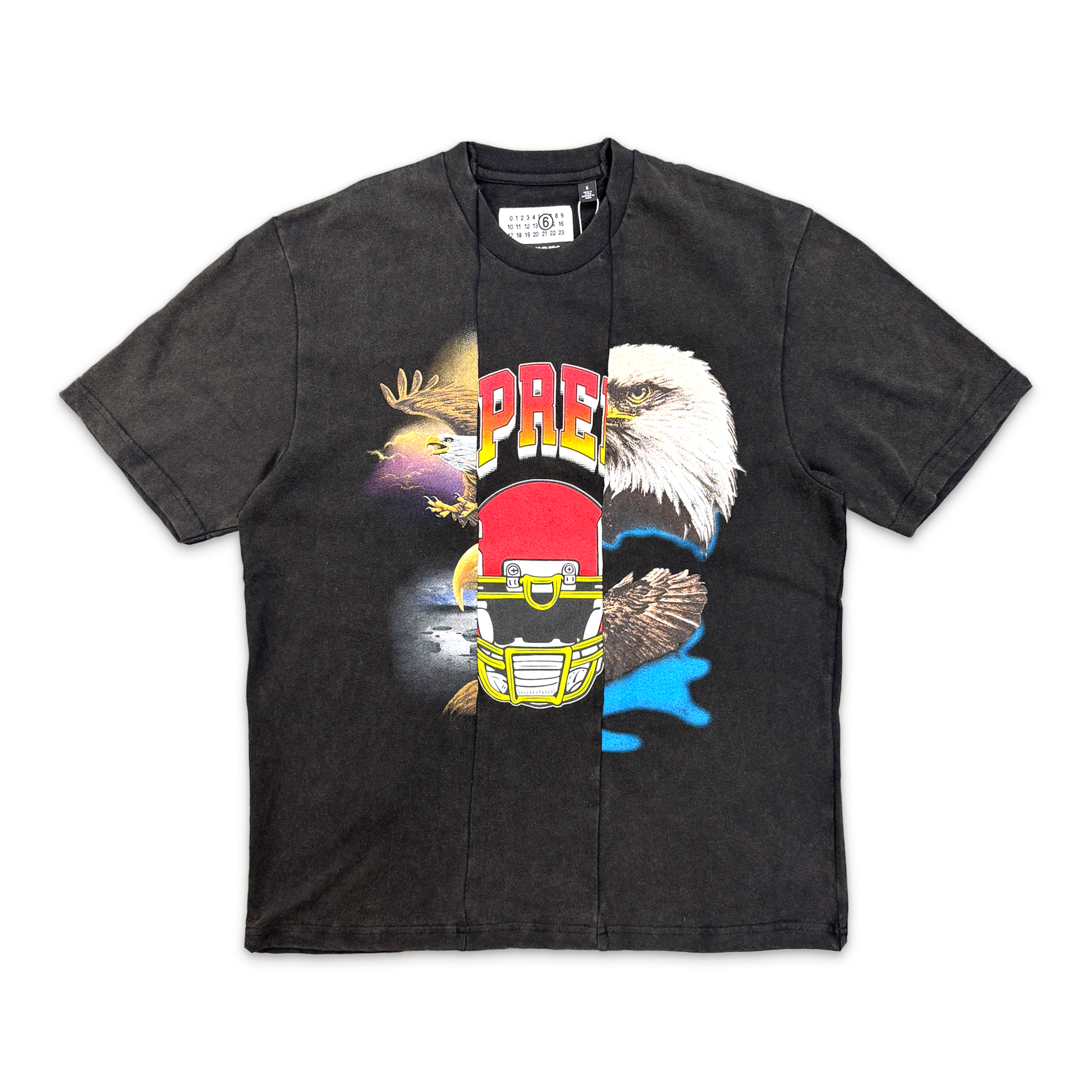 Supreme, MM6 Maison Margiela Split S/S Tee "Black" SS26