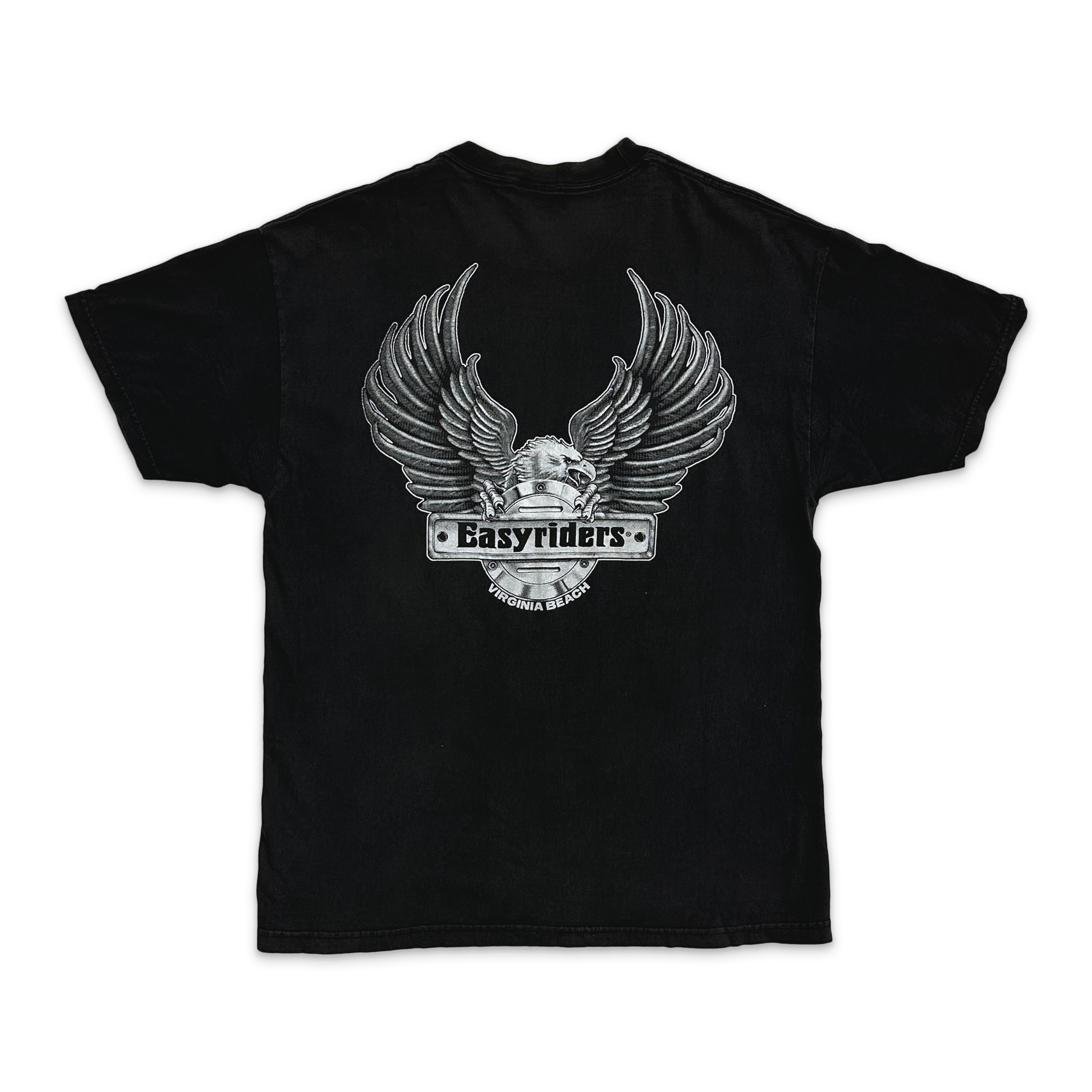 Easyriders Live Free Tee "Faded Black"