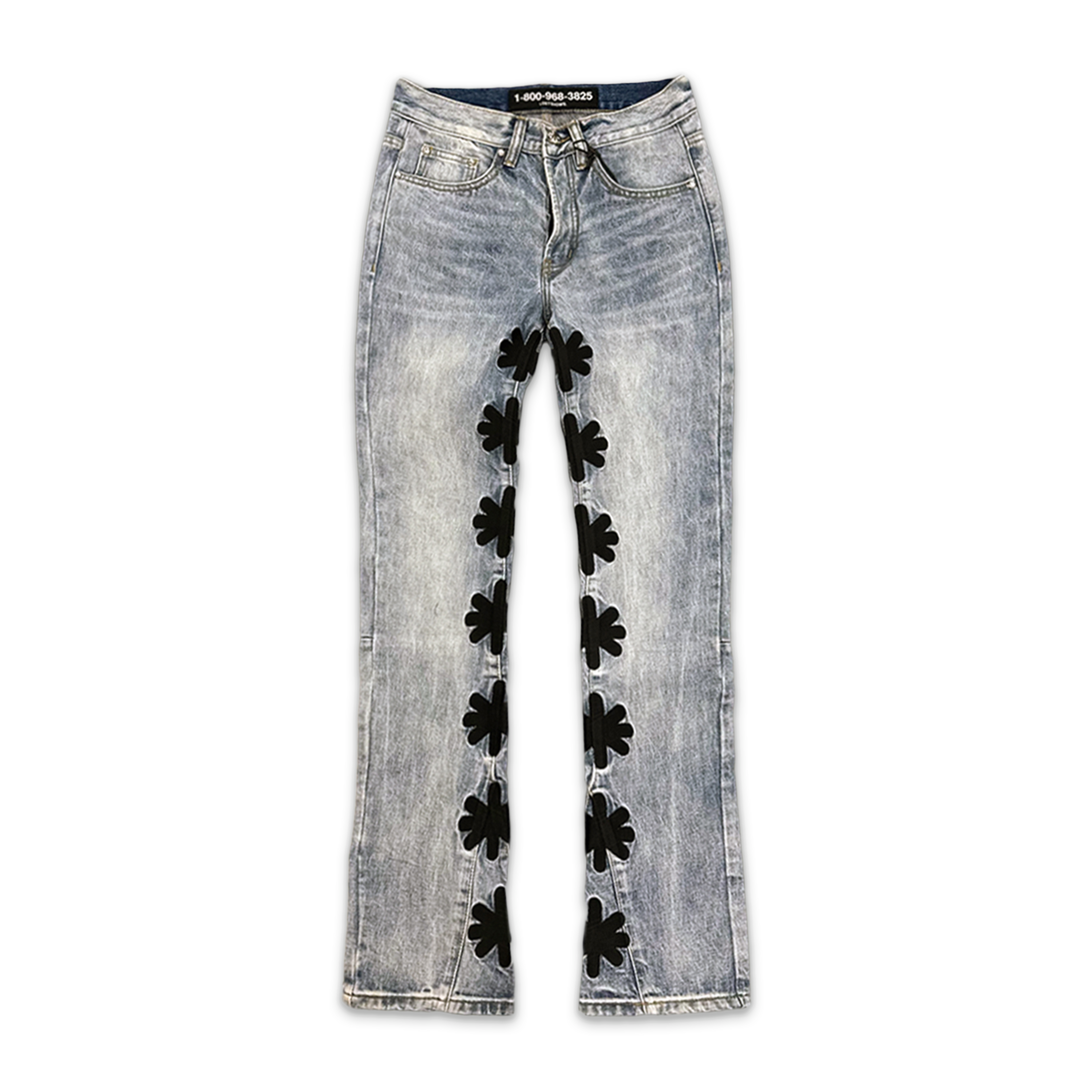 Sun Logo Denim "Light Wash/Black"