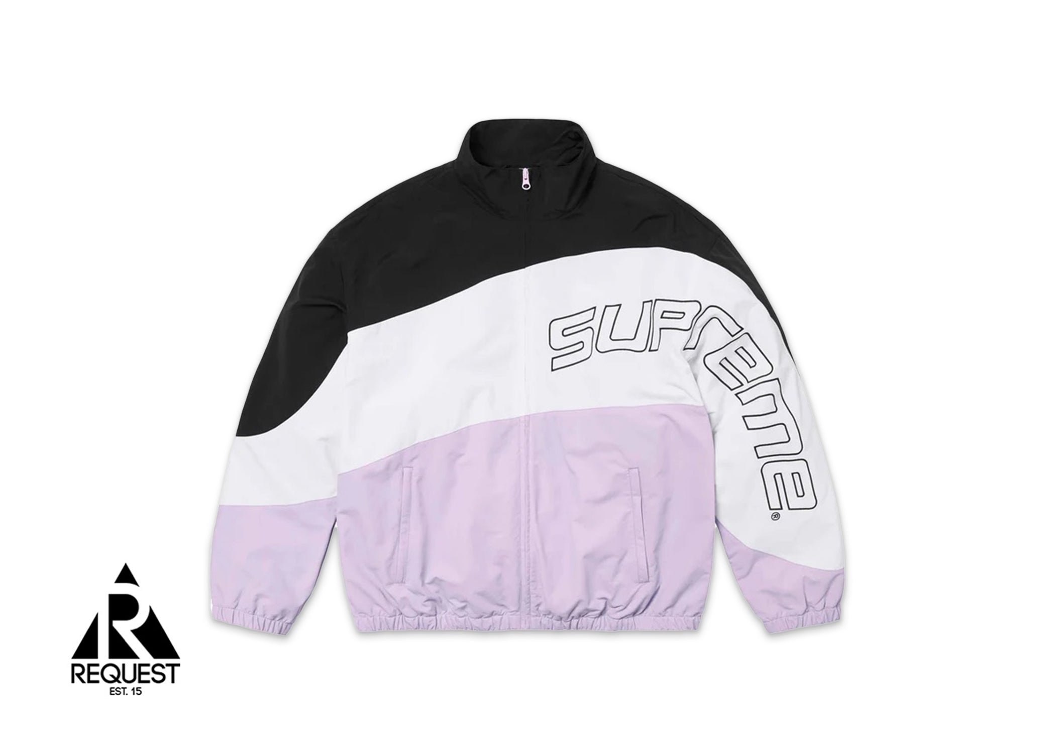 Curve Track Jacket “Light Purple”