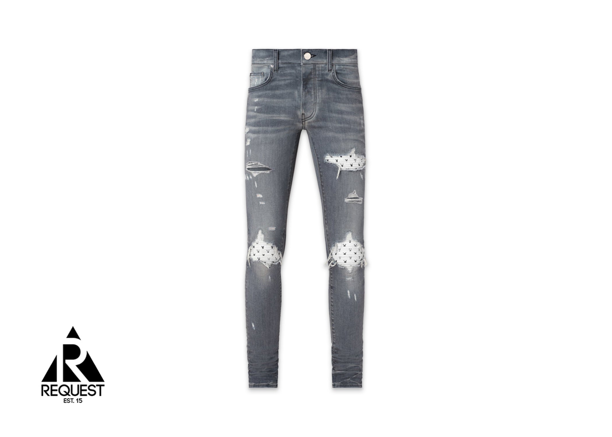 Amiri Mx1 Playboy Jeans "Grey"