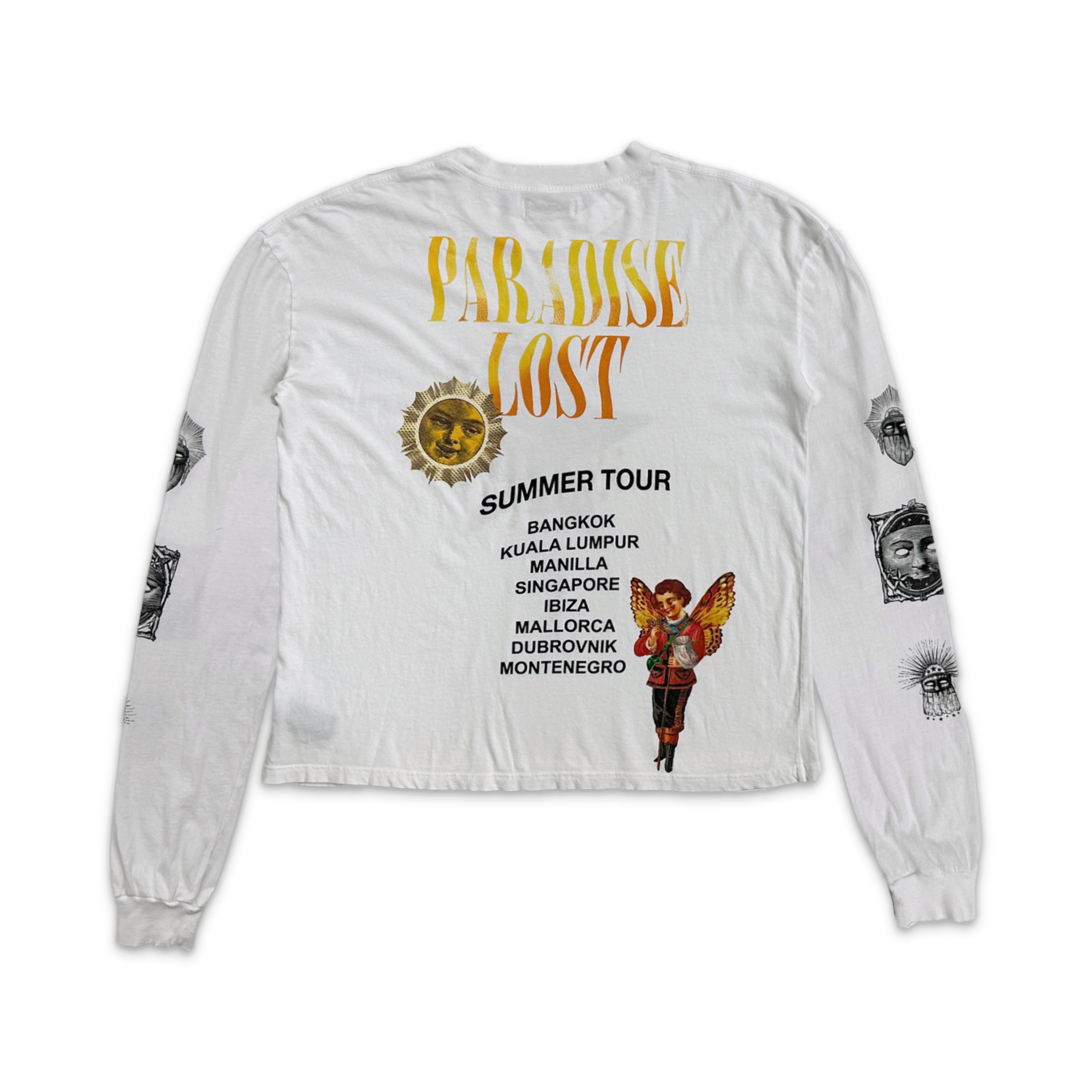 Star Girl L/S Tee "Optic White"