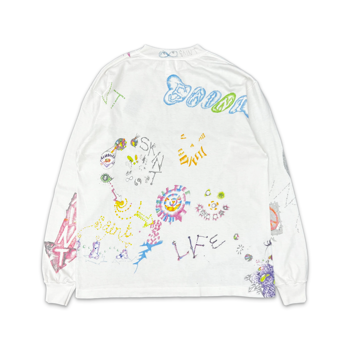 x Coco Star Sim L/S Tee "White"