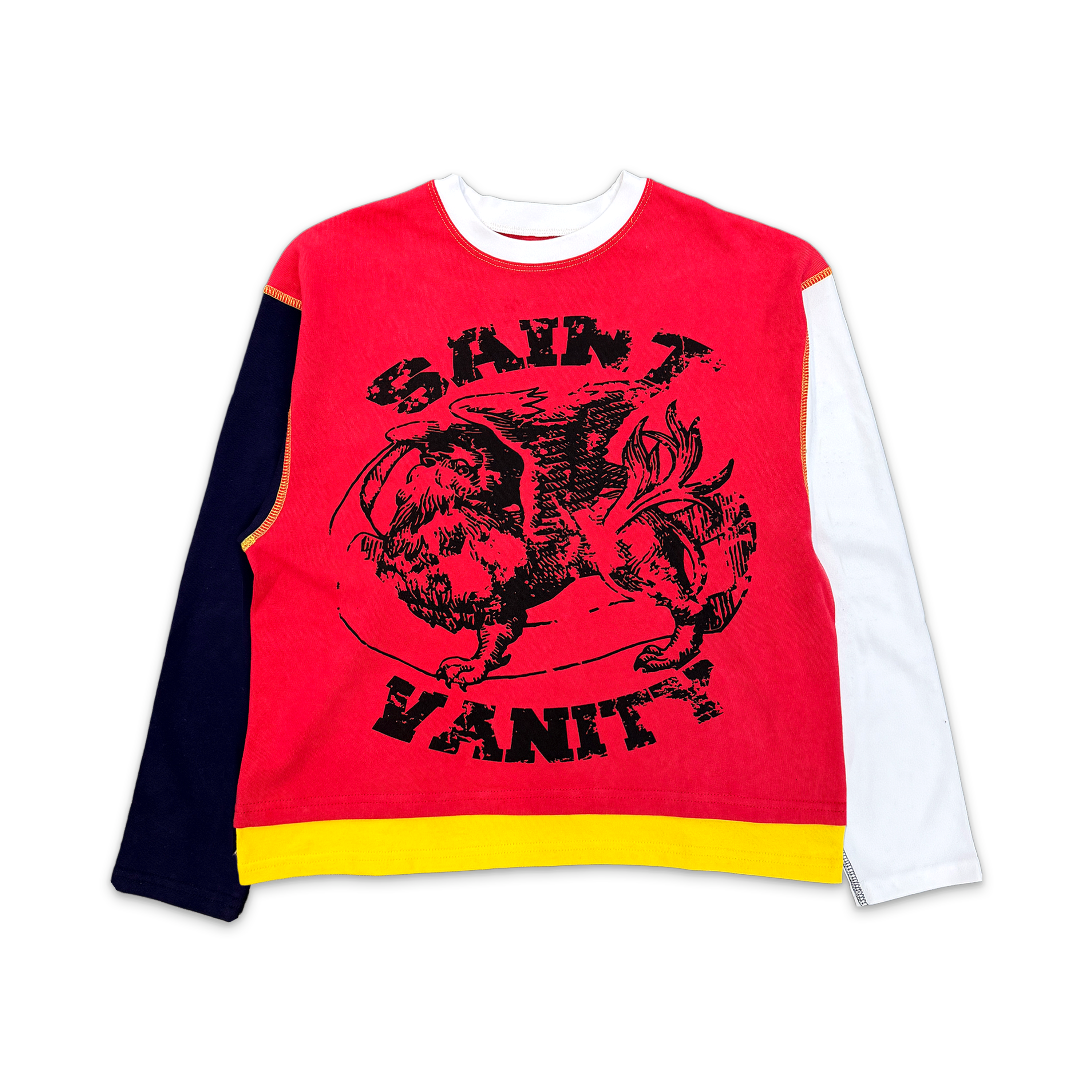 What The Saint Layered L/S Tee "Multicolor"