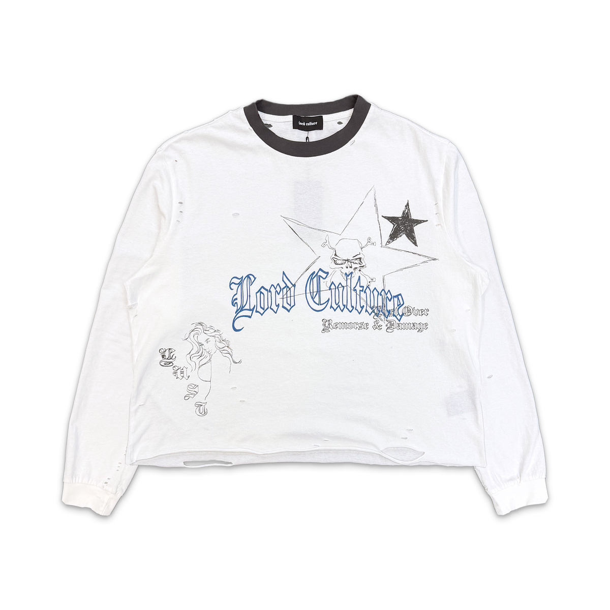 Remorse L/S Tee "White"