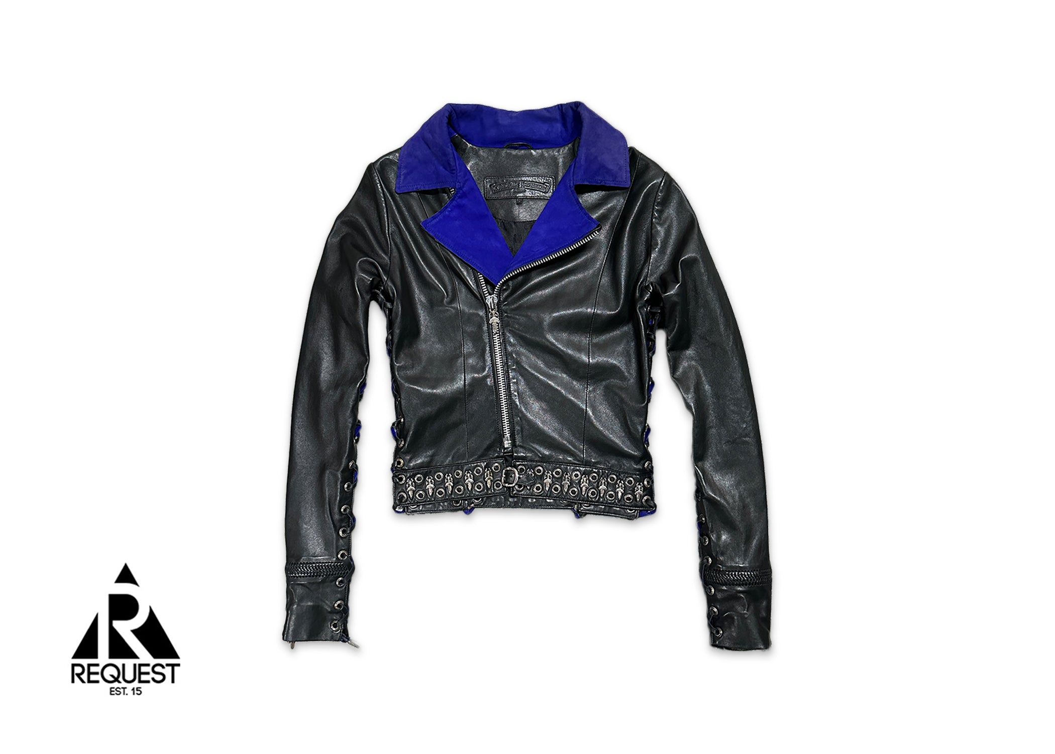 Woman's Leather Biker Jacket