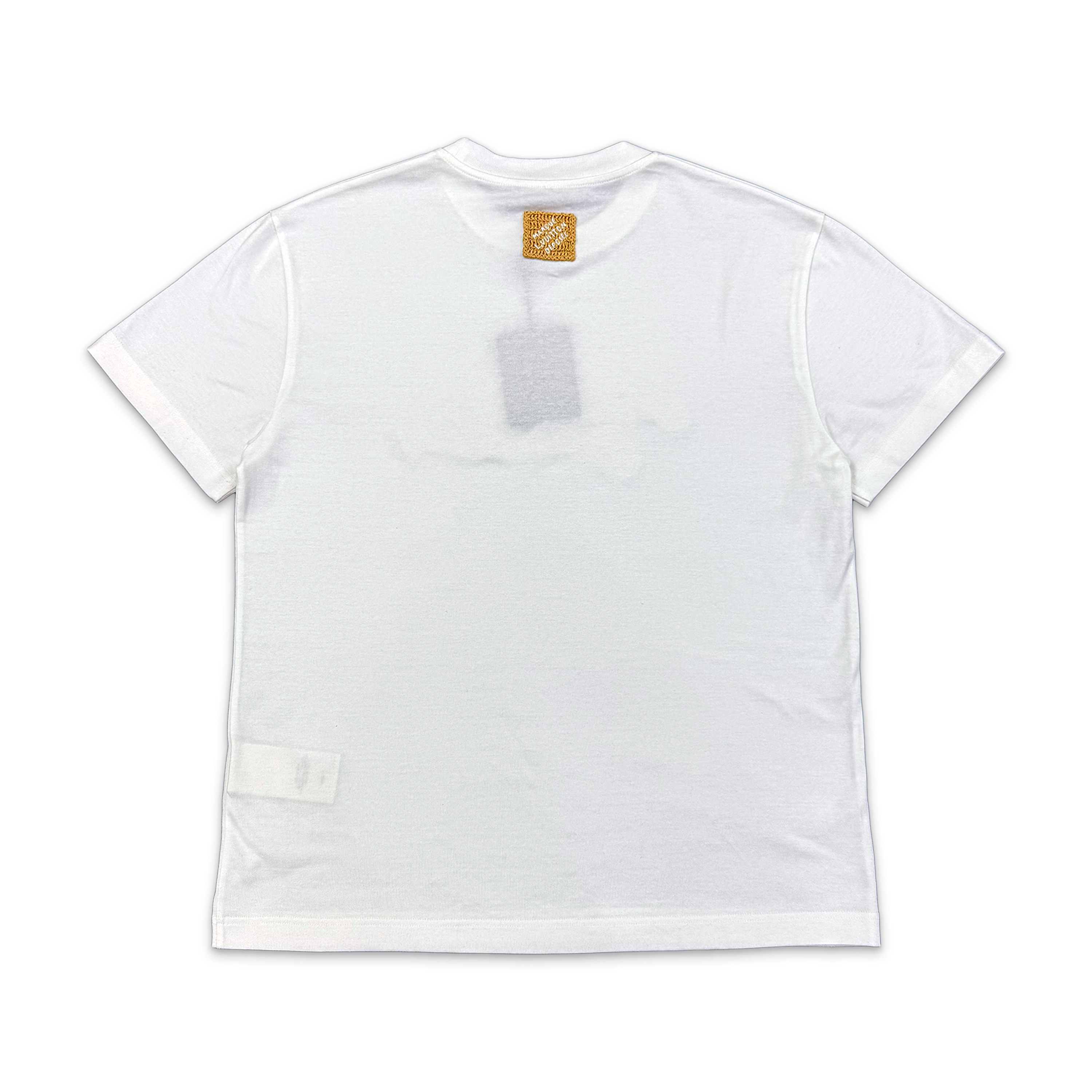 Embroidered Signature T-Shirt "White"