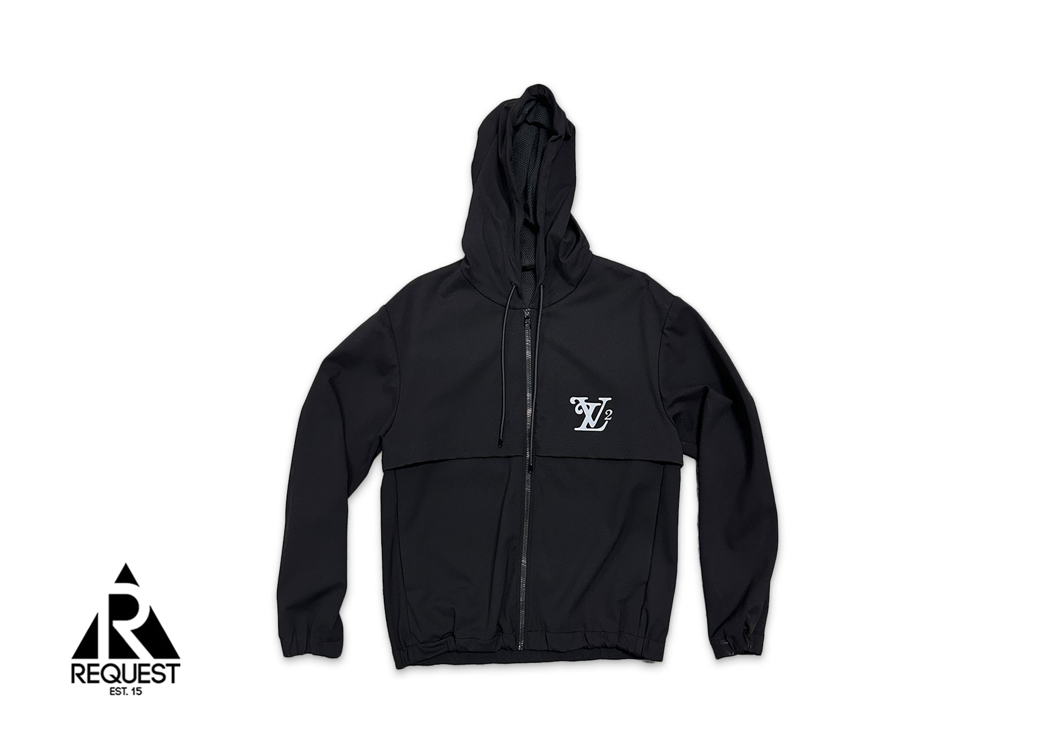 Louis Vuitton, x Nigo LV Squared Zip Up Jacket "Black"