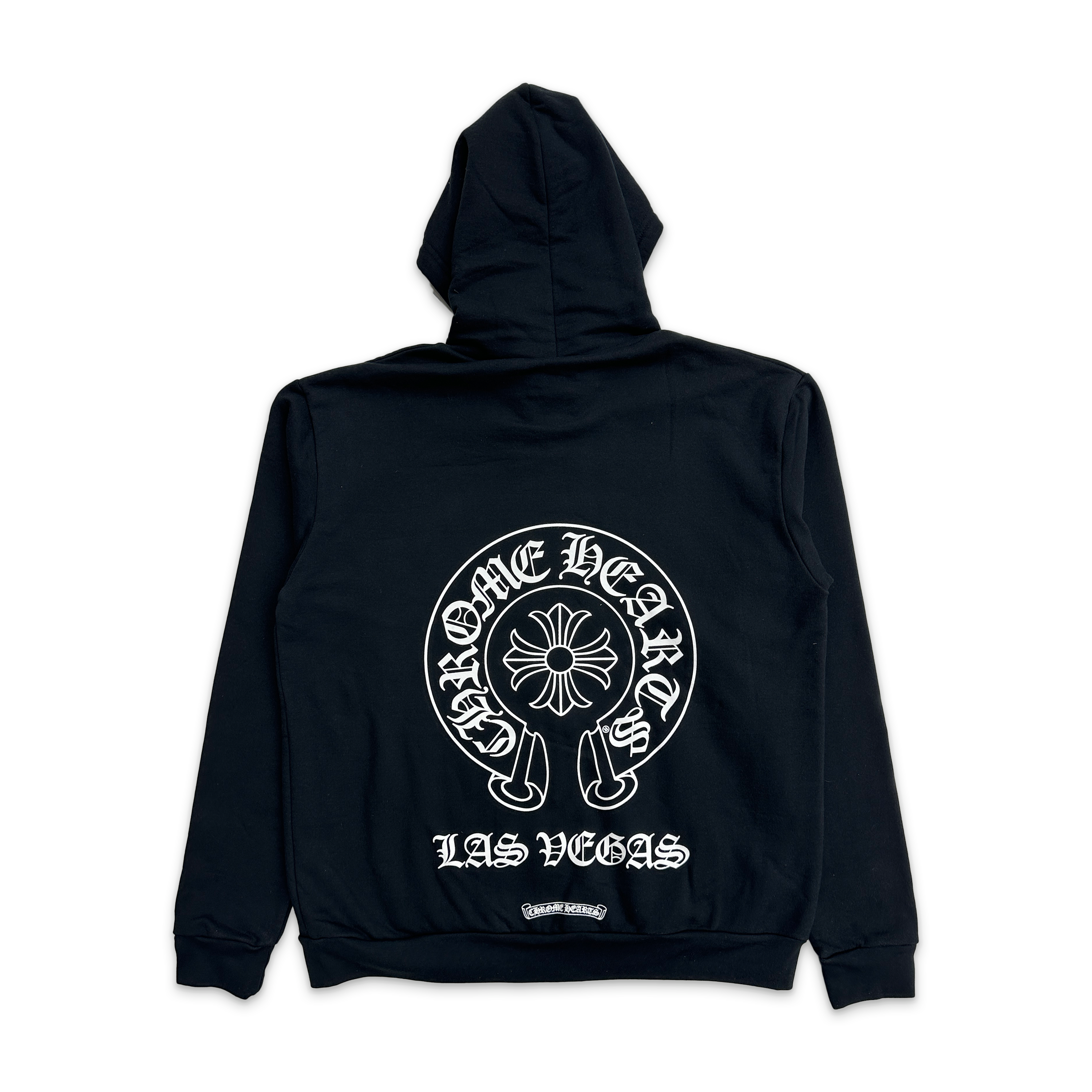 Las Vegas Horseshoe Zip Hoodie "Black"