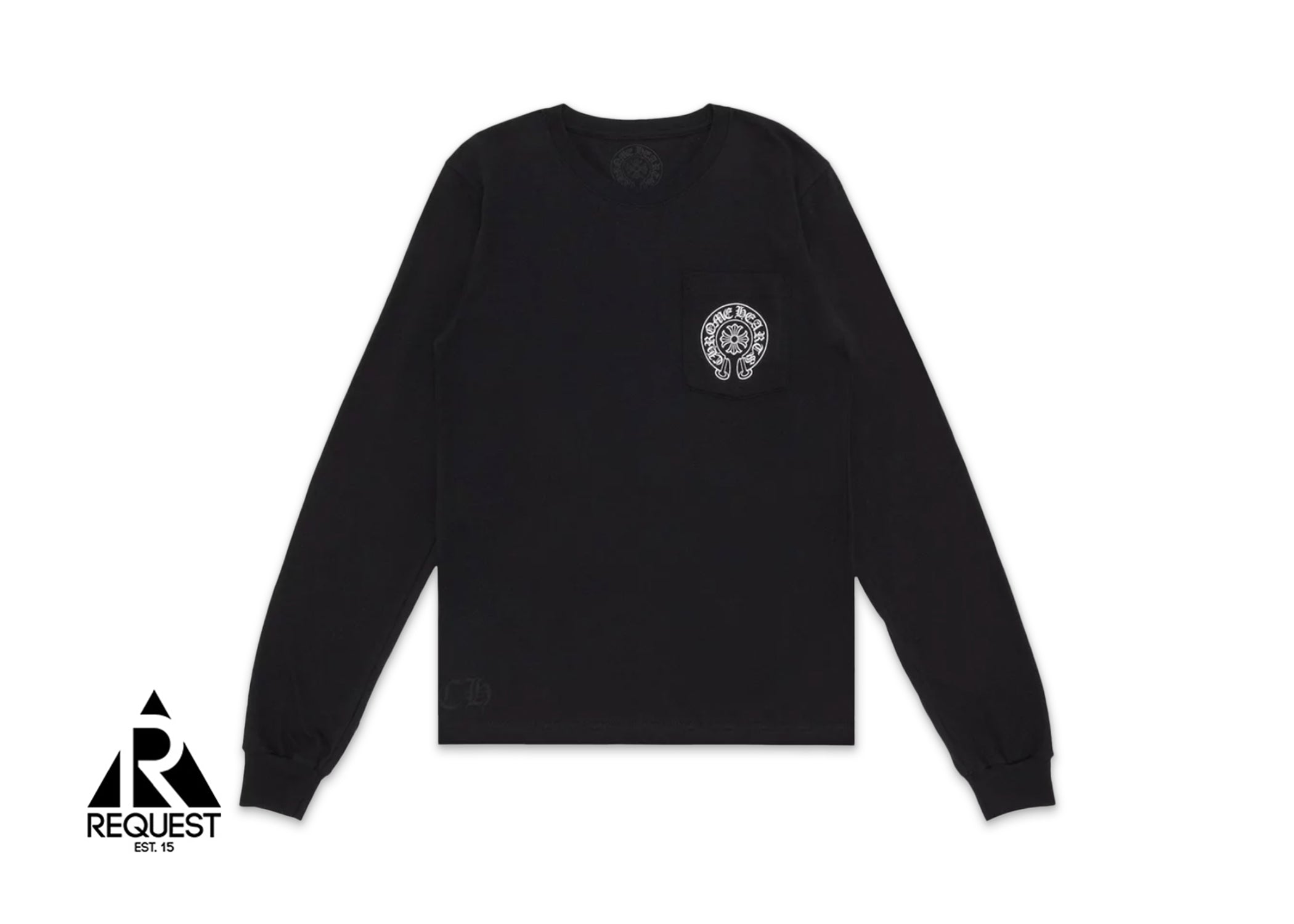 Chrome Hearts Las Vegas Horseshoe L/S Tee "Black"