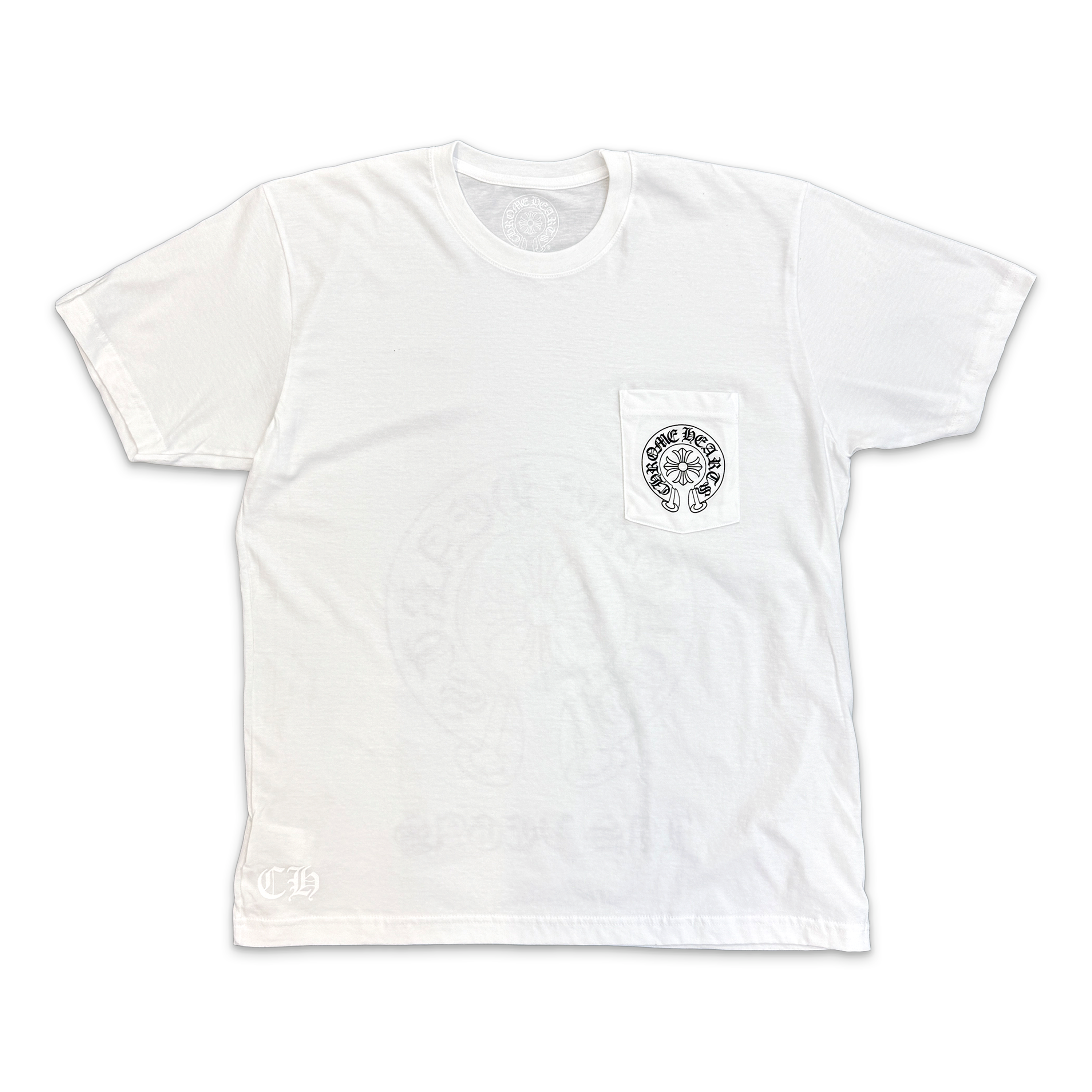 Las Vegas Horseshoe Tee "White"