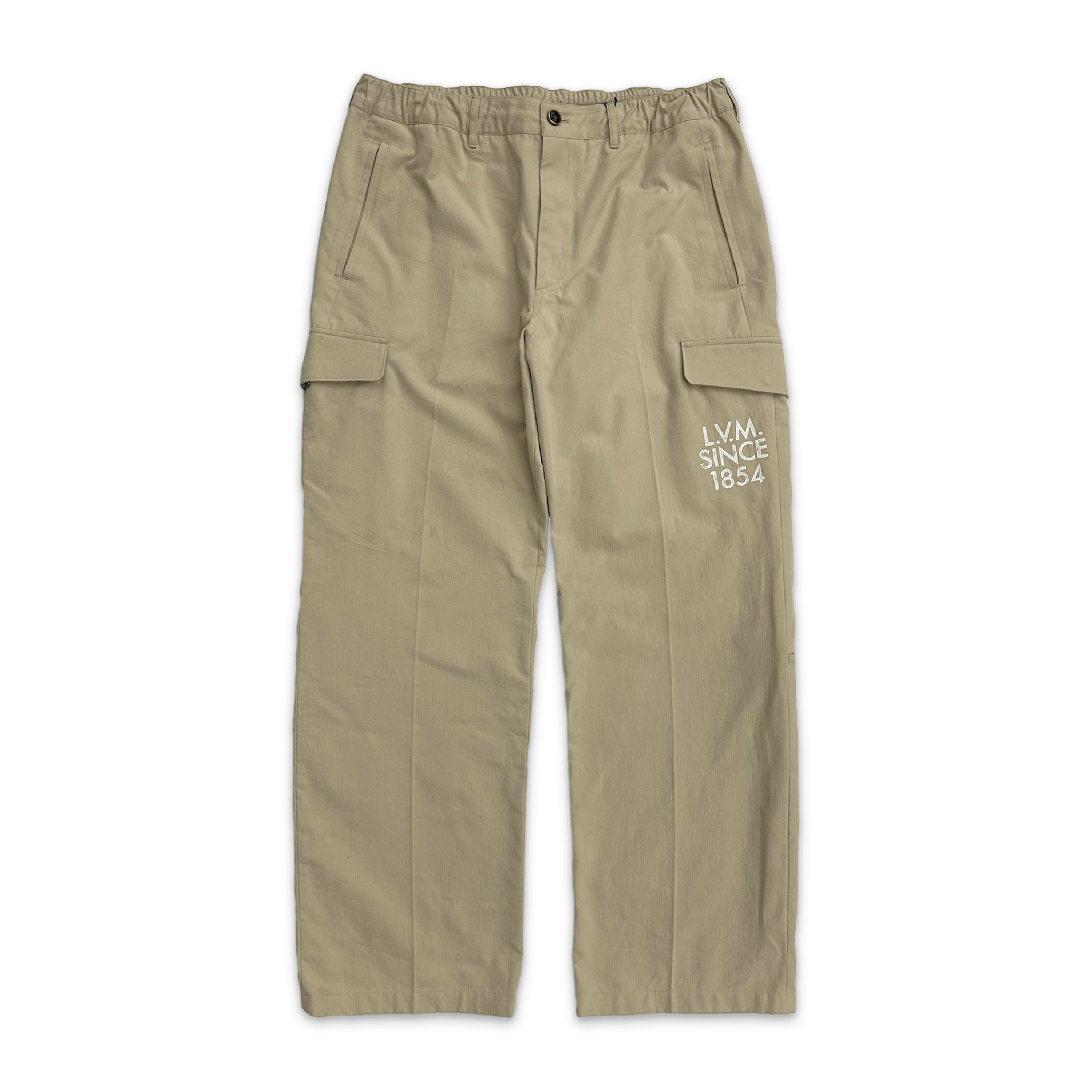 Linen Cargo Pants "Tan"