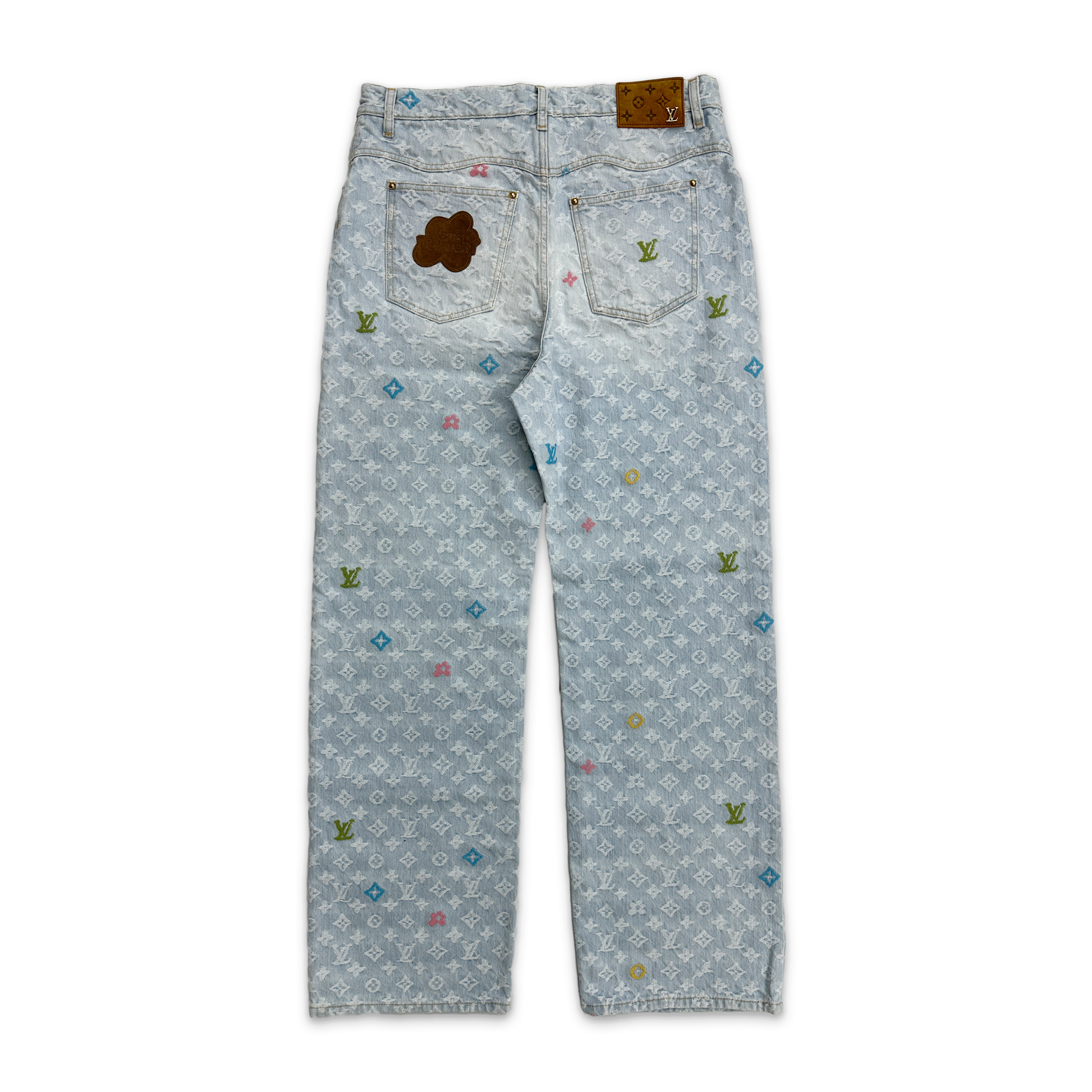 By Tyler, The Creator Monogram Denim Pants "Washed Indigo"
