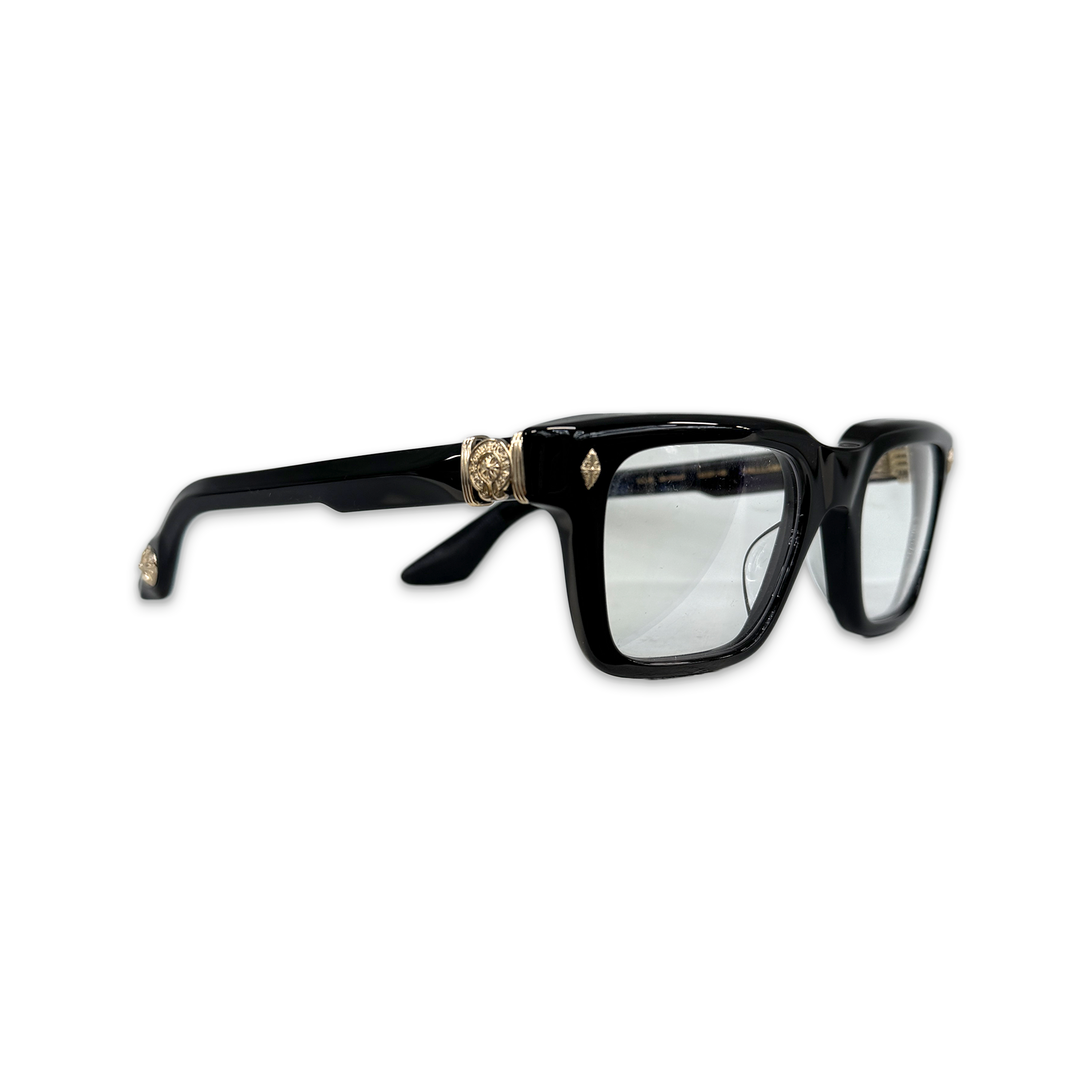 Chrome Hearts, Halllamanass Glasses "Black Gold"