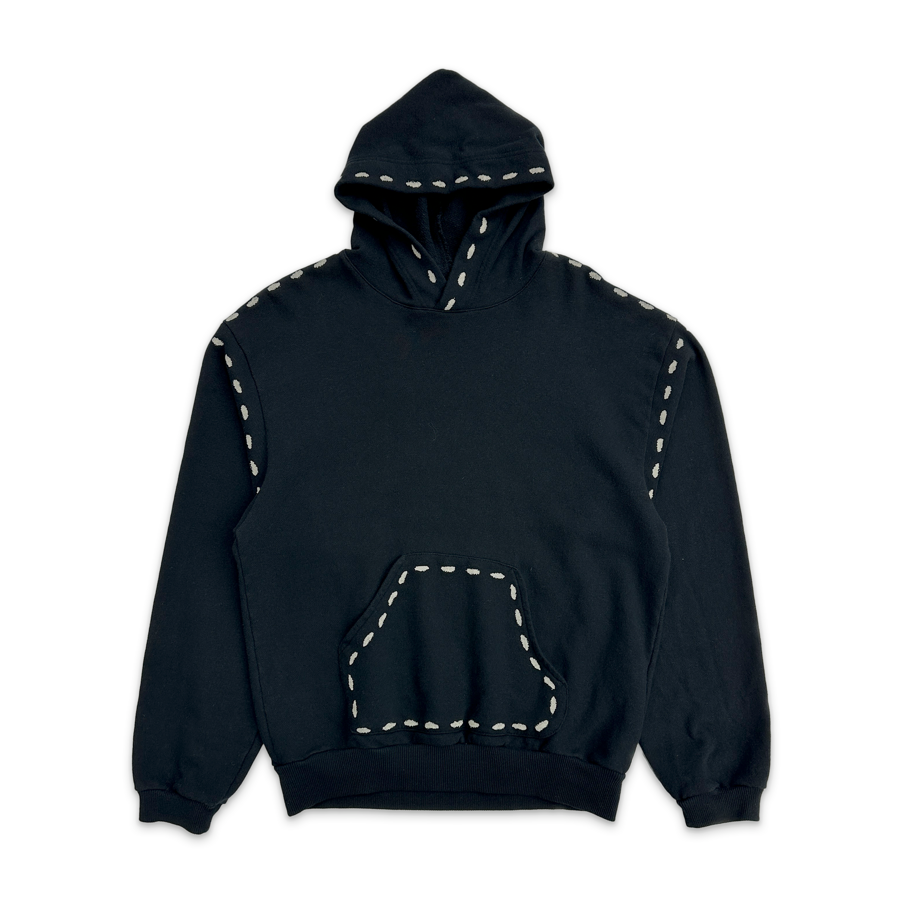 Kapital, Marionette Hooded Sweatshirt "Black"