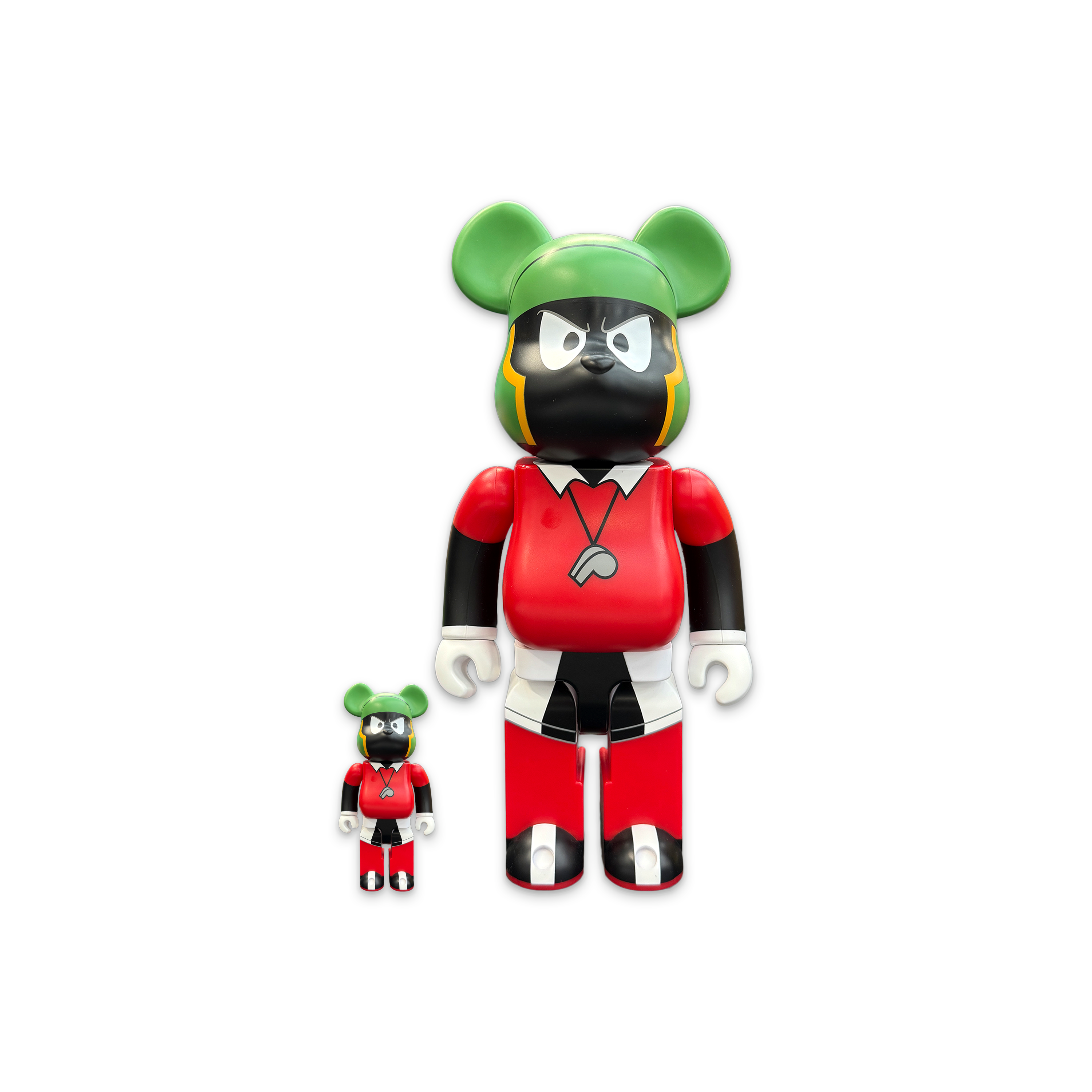 Marvin The Martian Bearbrick 400% & 100%