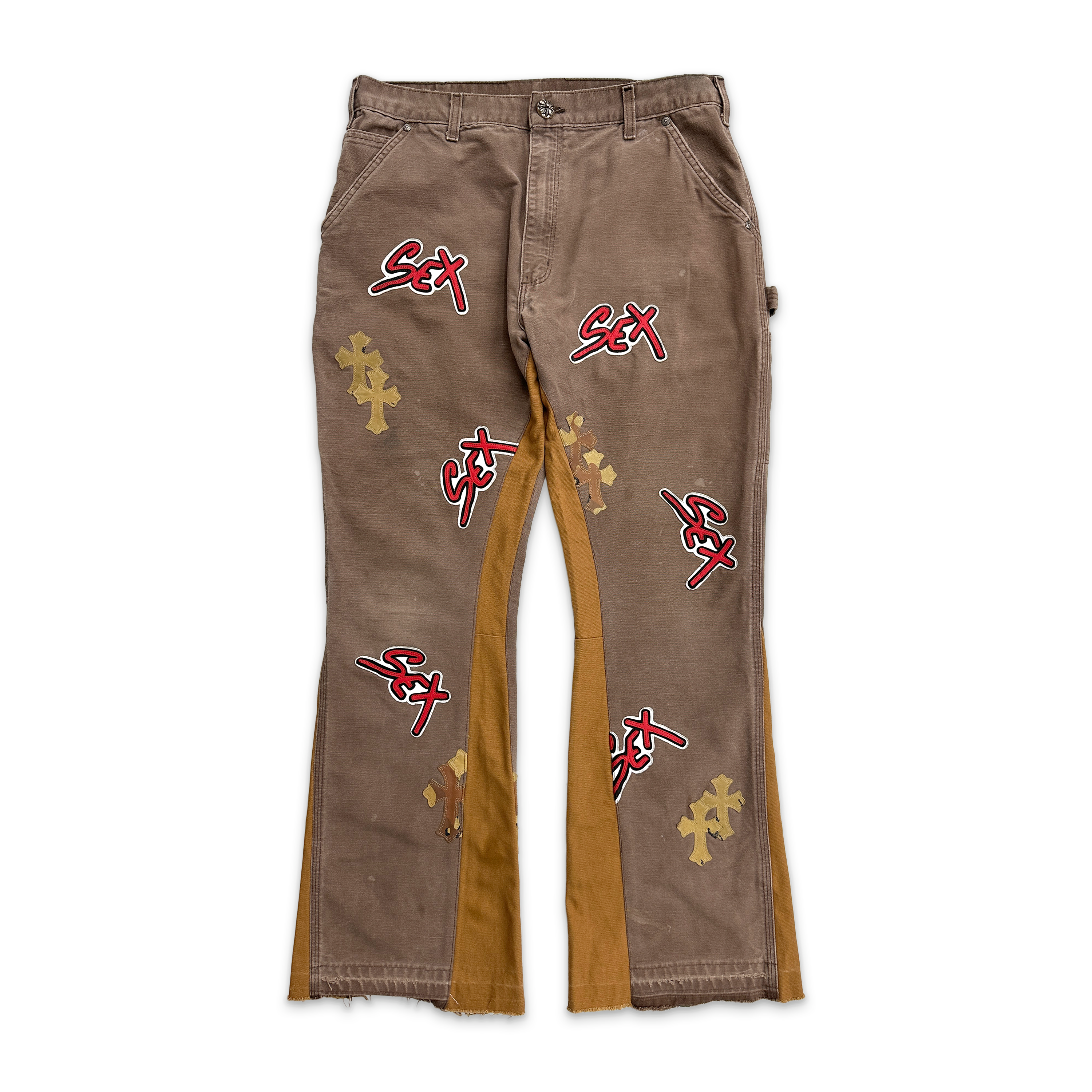 Gallery Dept. Flare Carpenter Pants "Taupe"