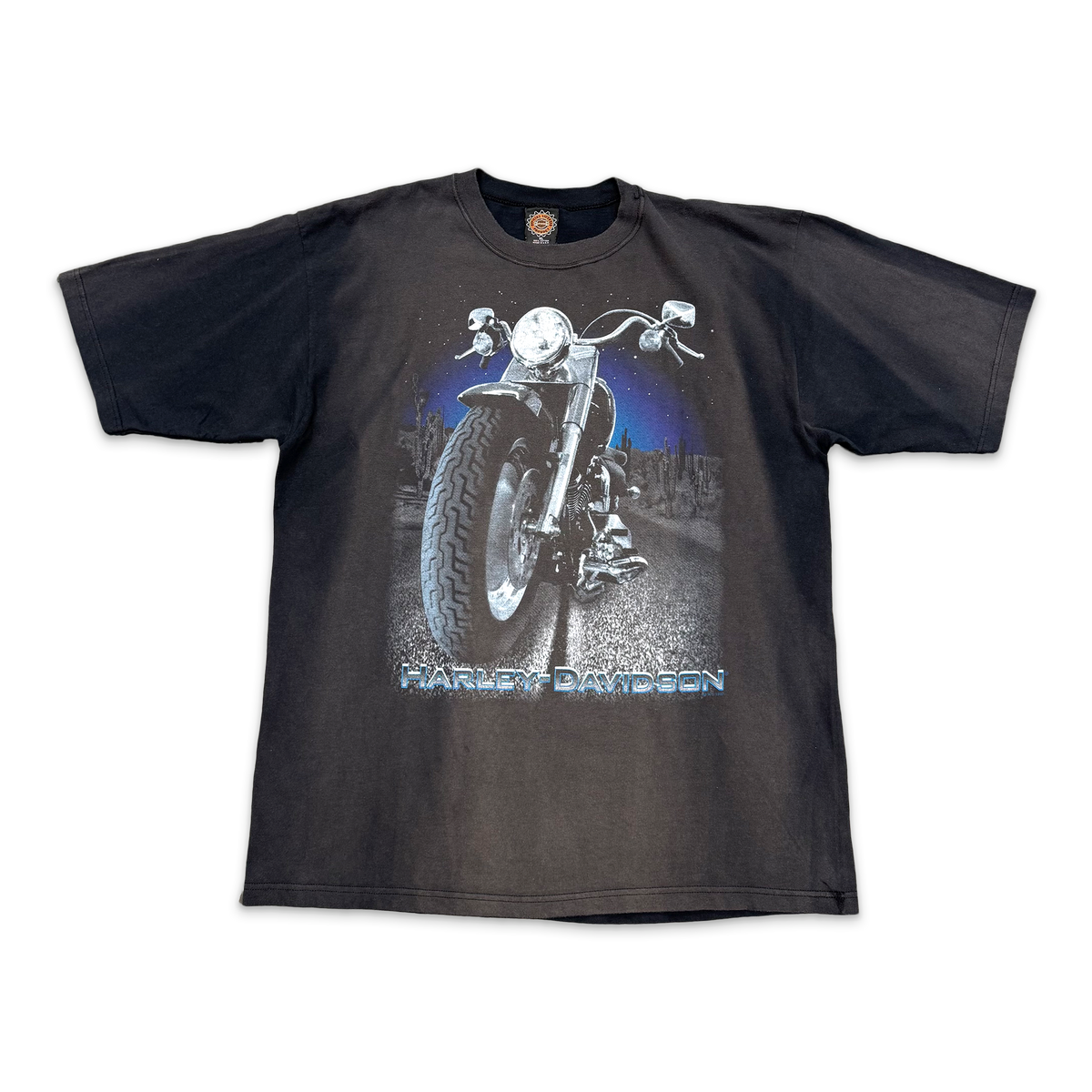 Vintage, Harley Davidson Desert Night Tee "Washed Black"