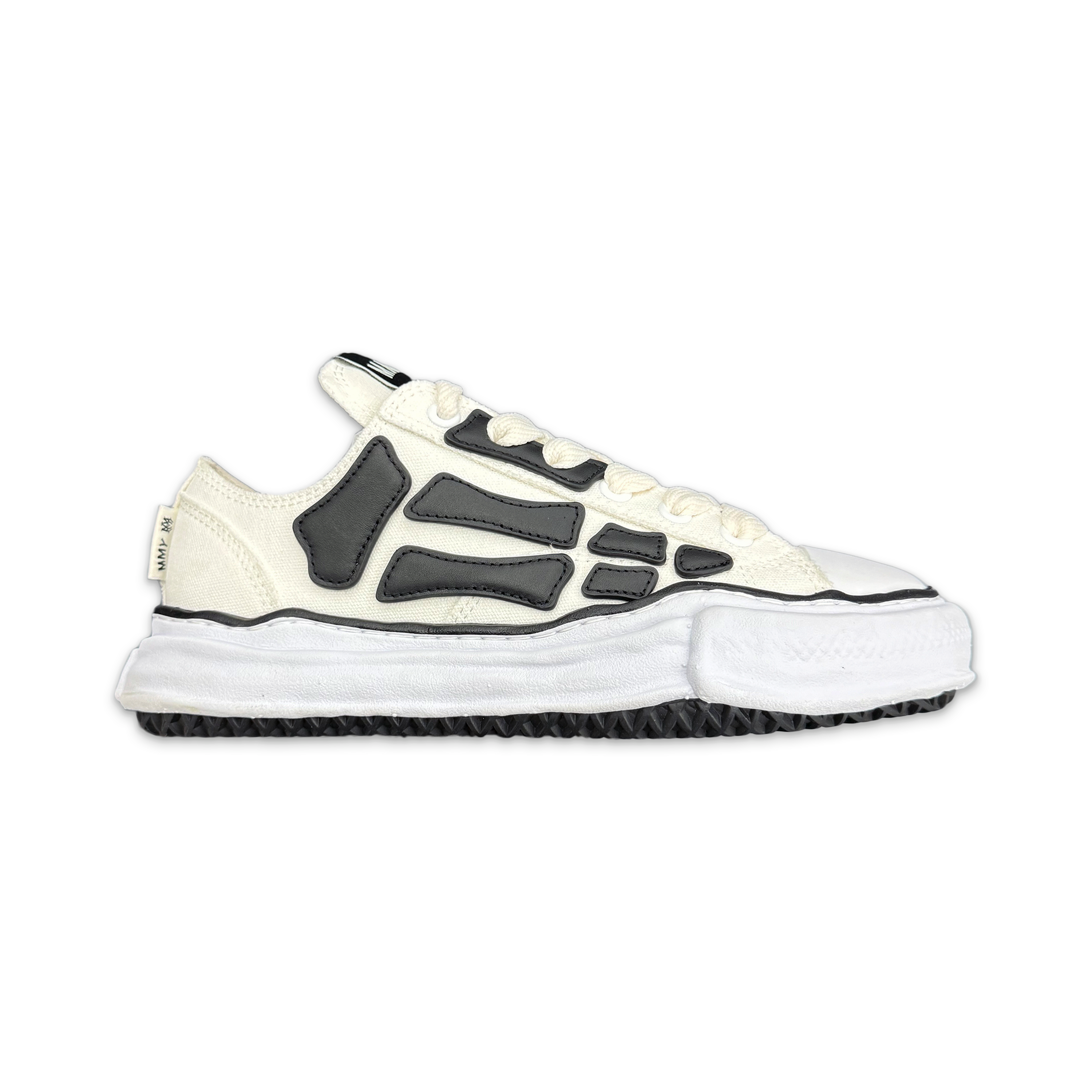 Maison Mihara Yasuhiro, Amiri Bones Peterson Canvas Low "Alabaster"