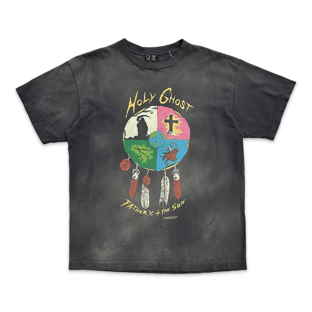 SAINT Mxxxxxx x LASTMAN Holy Ghost サイズ　L x LASTMAN Holy Ghost Tee 