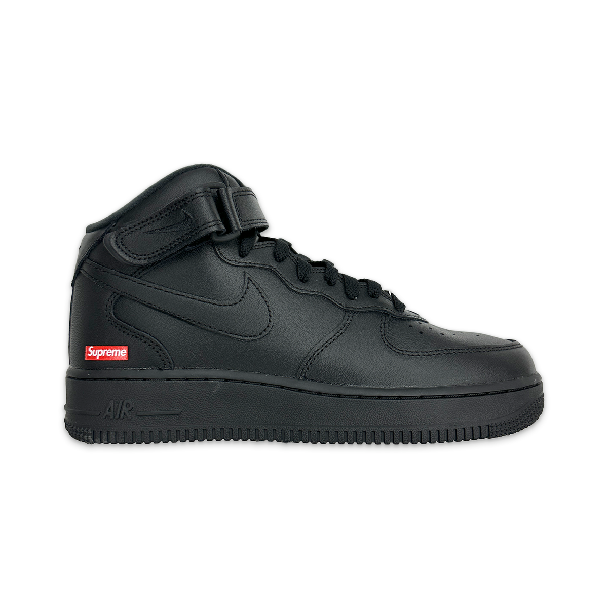 ム*シ様 Supreme Nike Air Force 1 Mid Black Supreme Air Force 1 Mid “Black