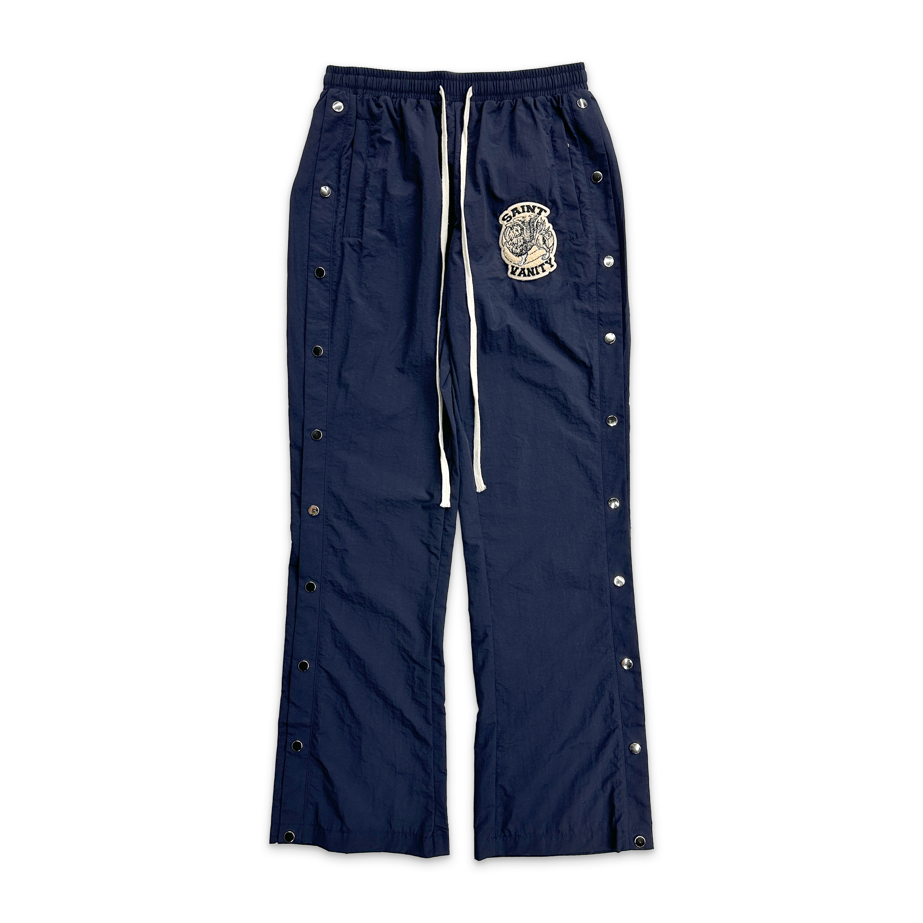 Nylon Track Pants "Midnight Blue"