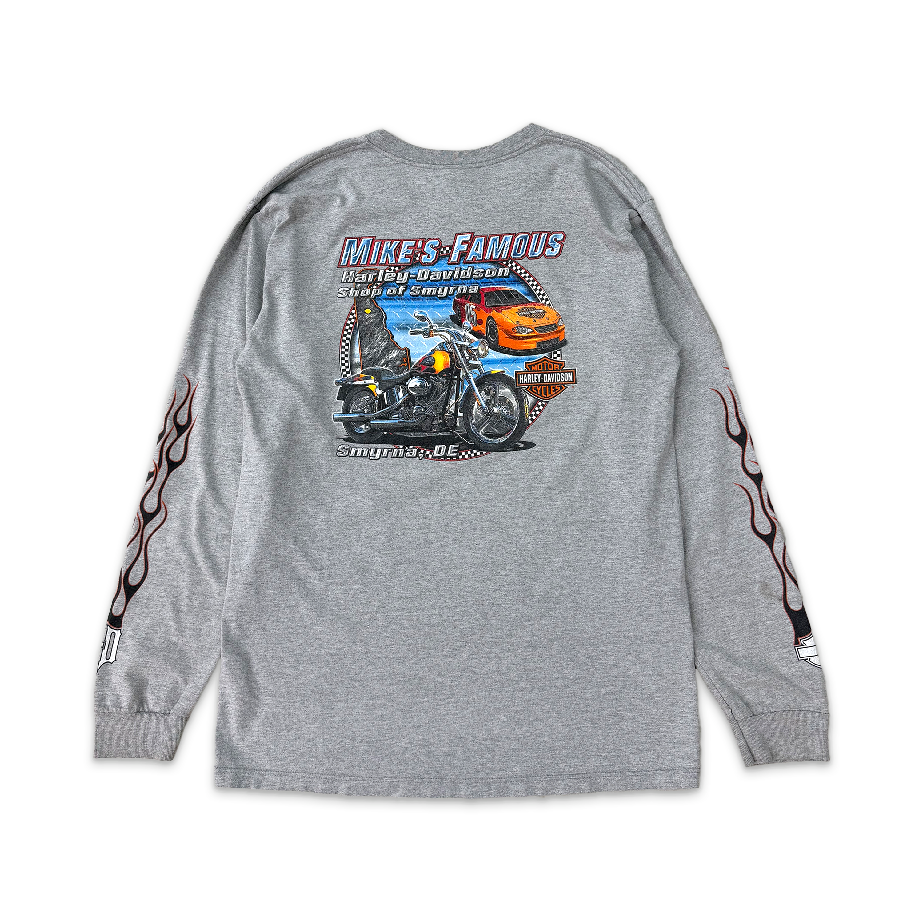 Harley Davidson Smyrna L/S Tee "Grey"