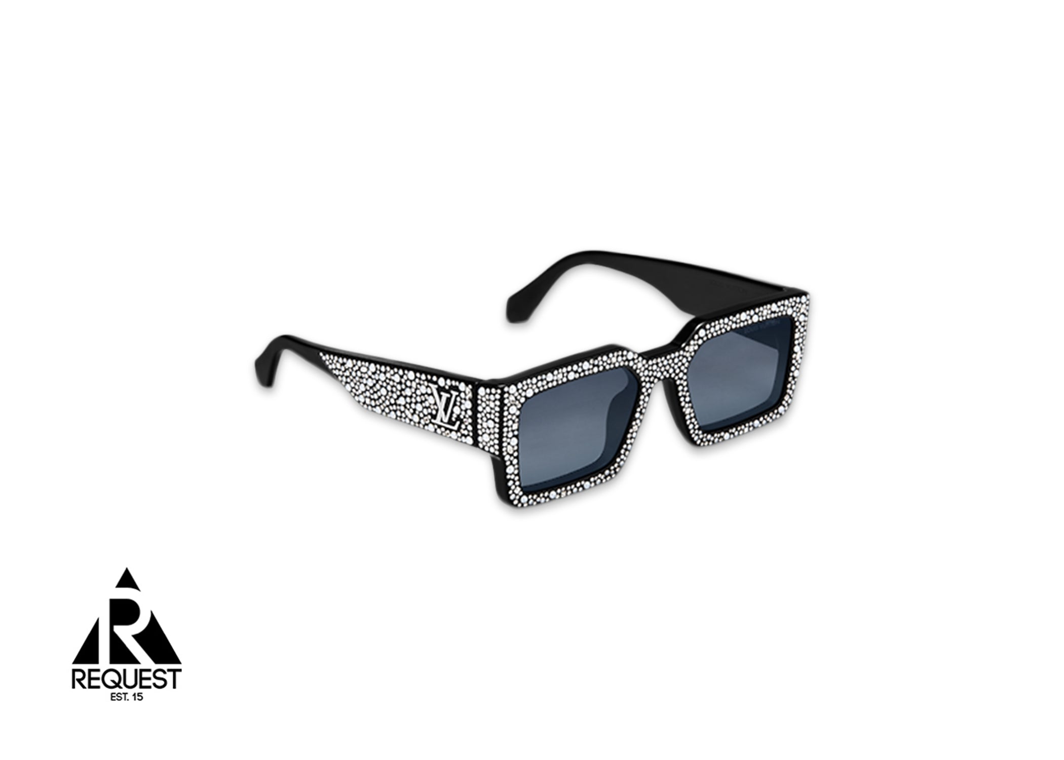 Louis Vuitton Clash Pearls & Strass Sunglasses "Black"