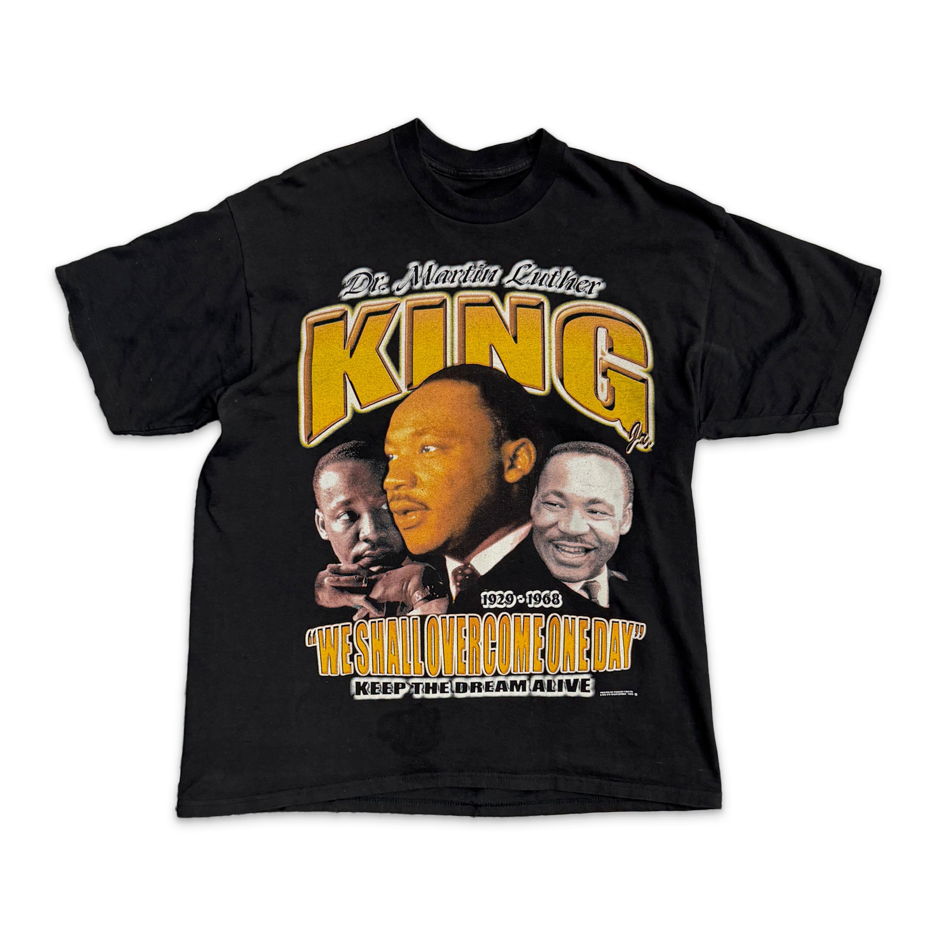 MLK We Shall Overcome Tee "Black"