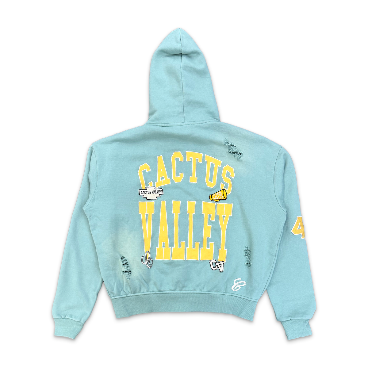 Cactus Valley, Top Dog Zip Up Hoodie "Mint Green"