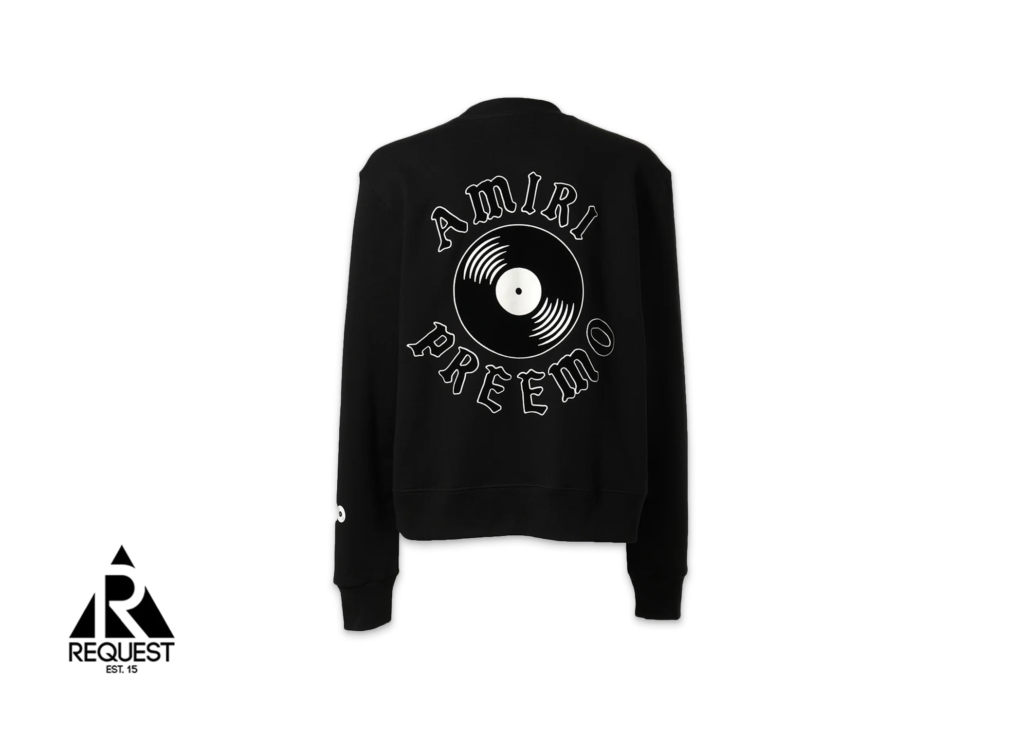 Amiri Preemo Record Crewneck "Black"