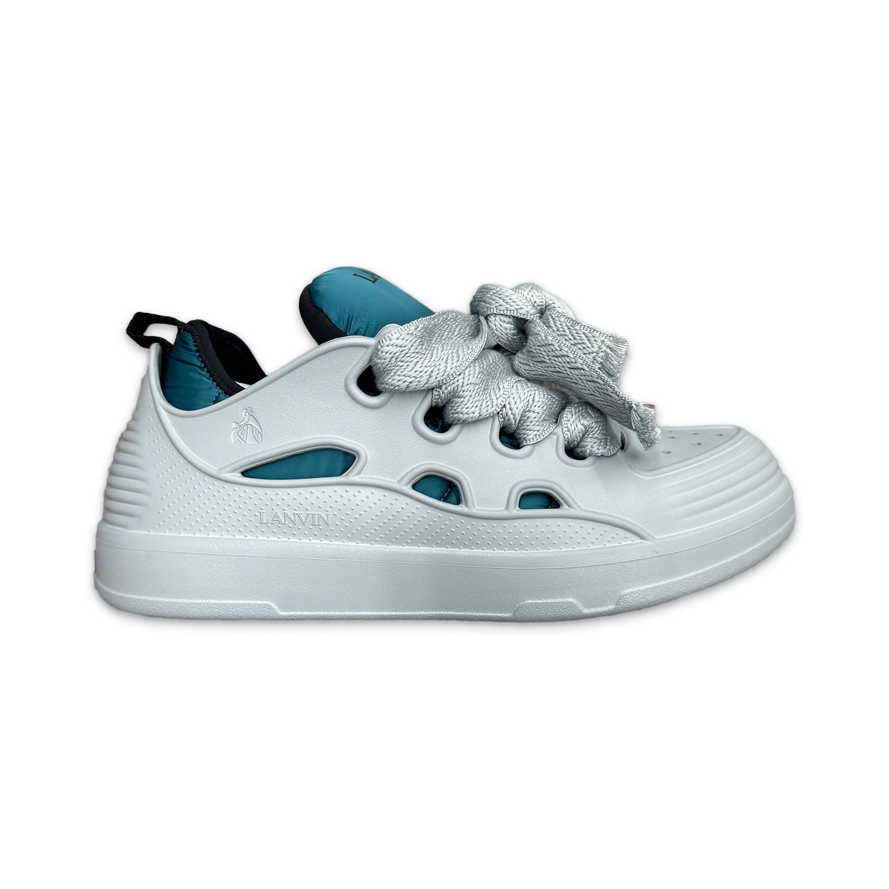 Lanvin, Curb Sneaker Block Molded EVA "Pearl Grey"