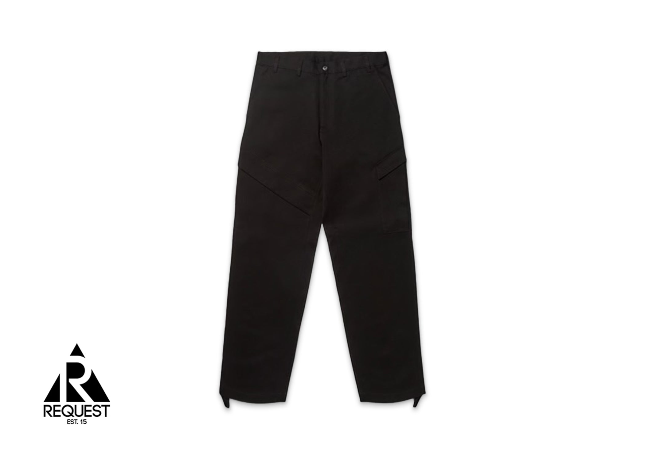 Moncler Matt Black Cargo Pants "Black"