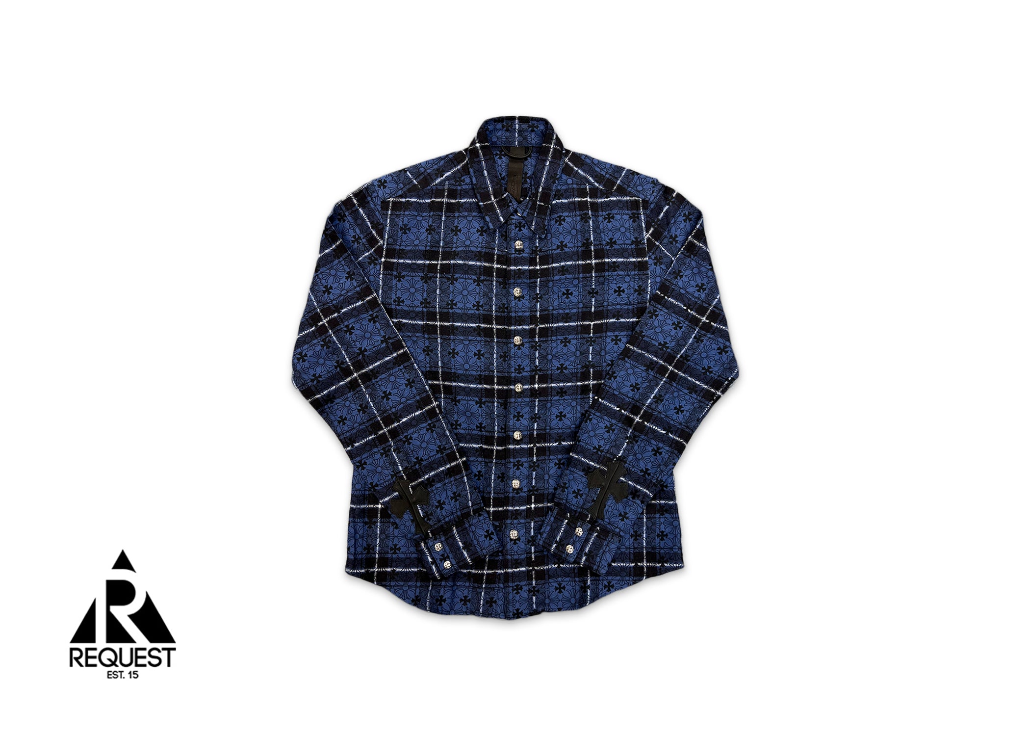 Motif Flannel "Blue"