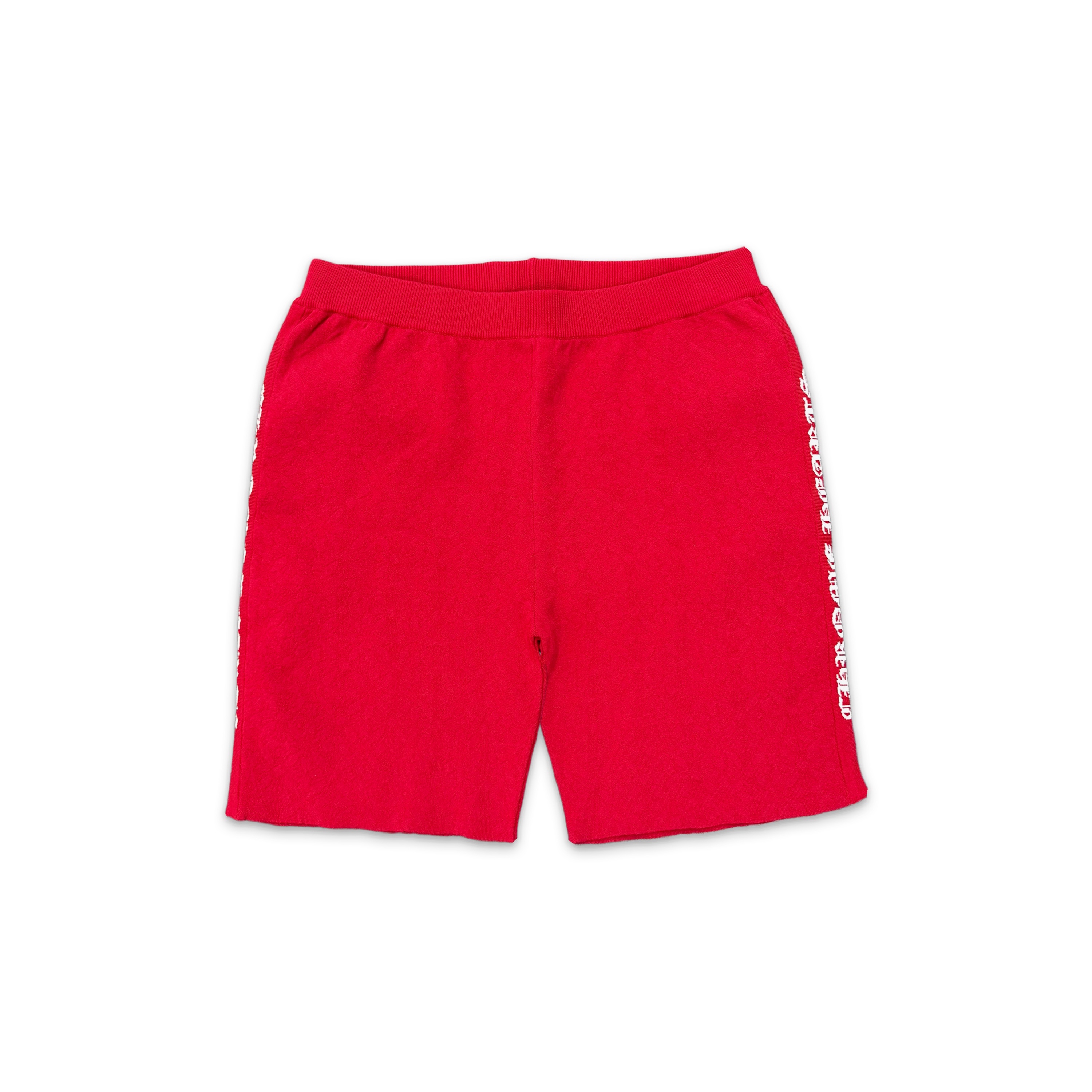 Motif Print Biker Shorts "Red" (W)