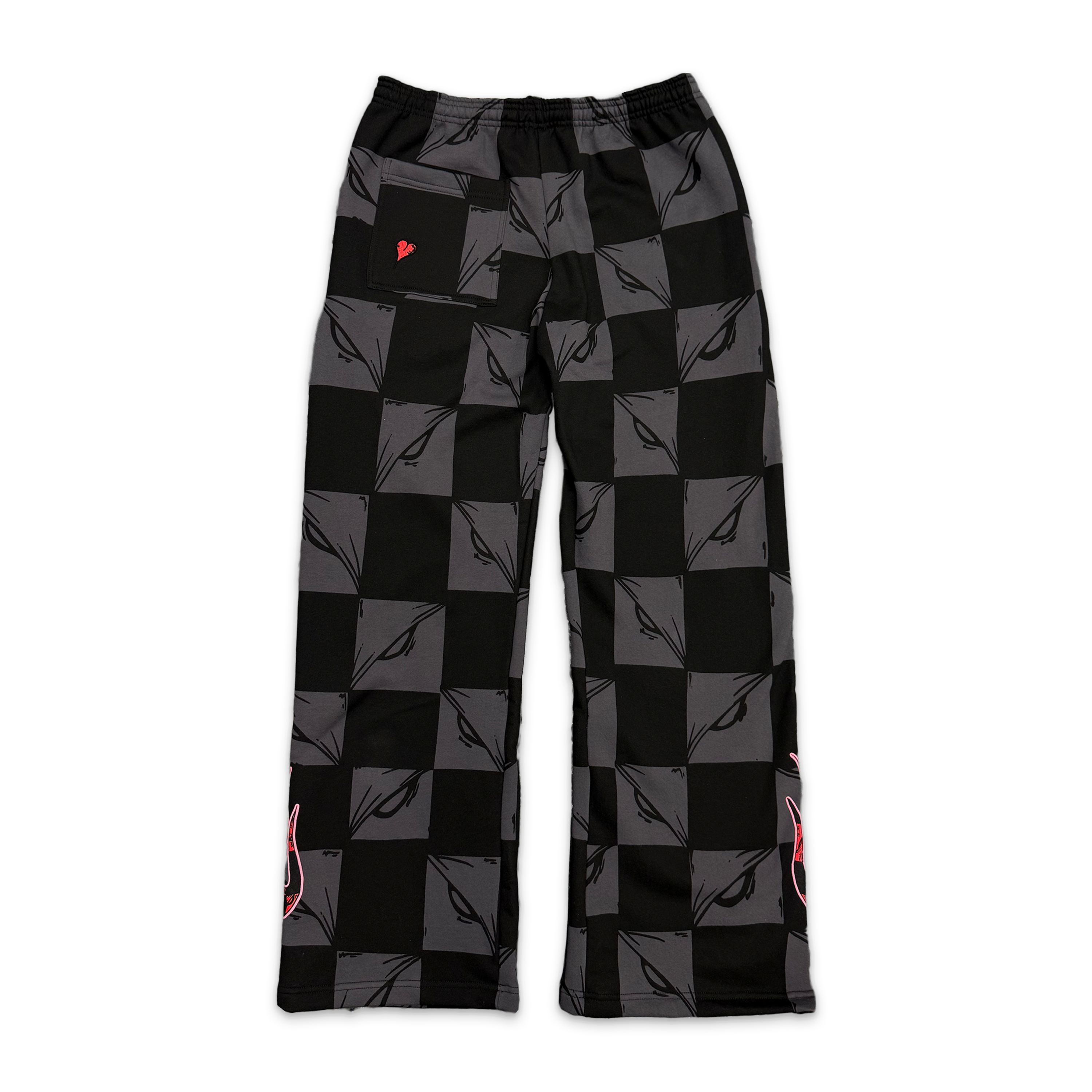 99 Eyes Sweatpants ATL Flames "Black/Grey"
