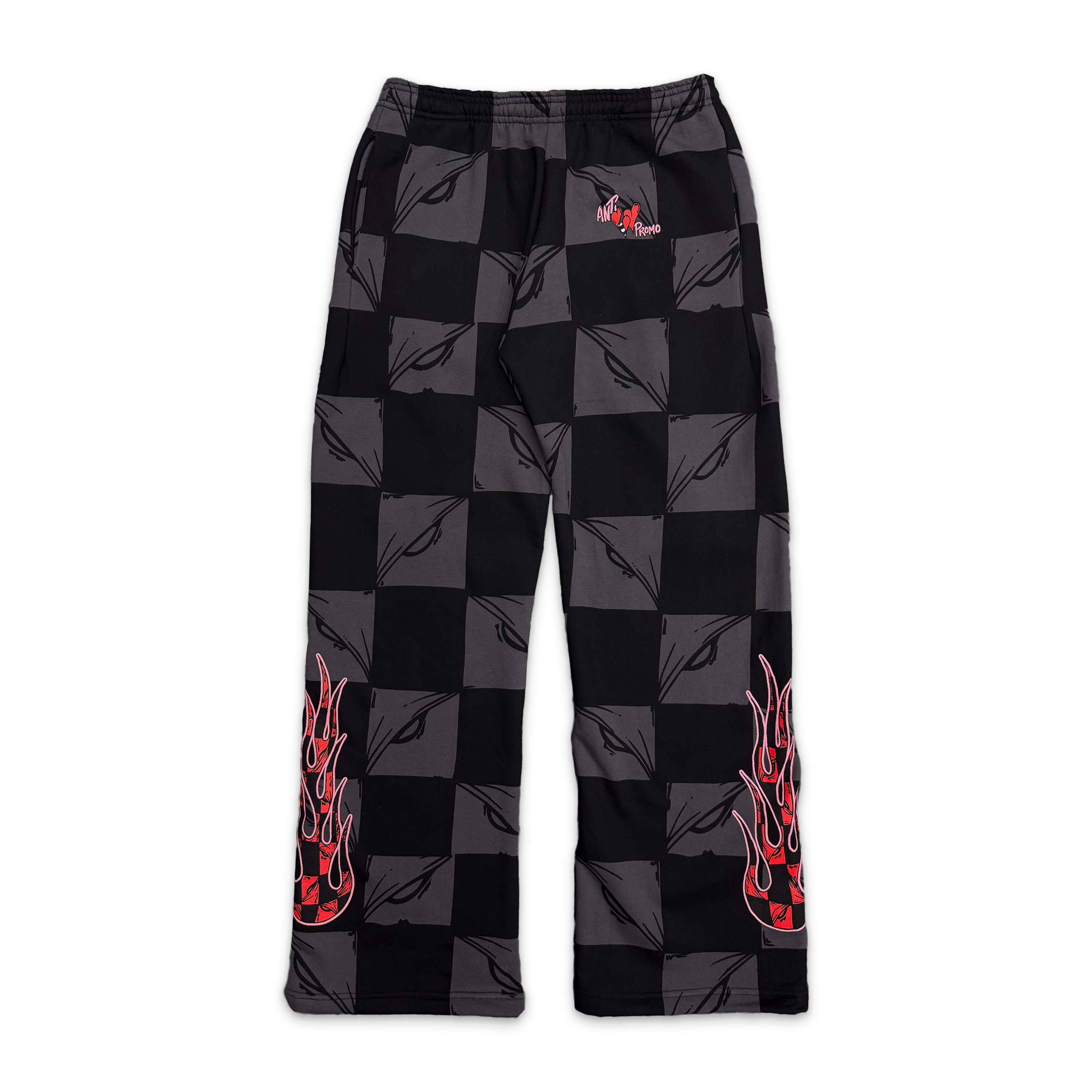 99 Eyes Sweatpants ATL Flames "Black/Grey"