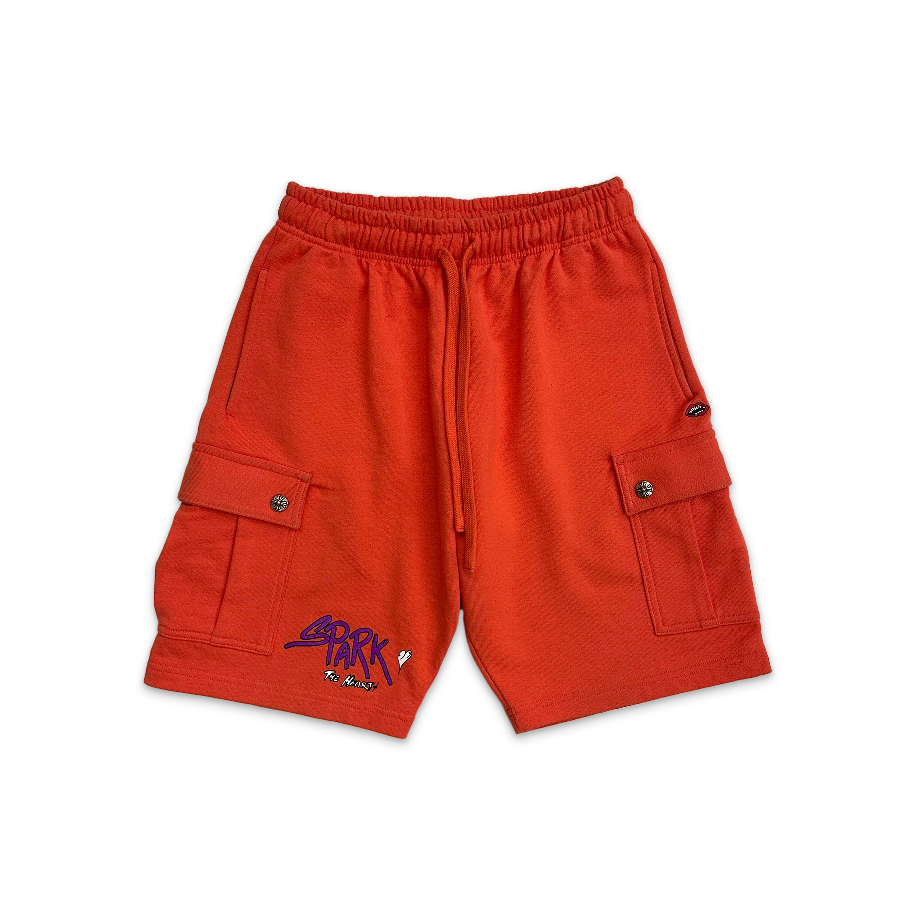 Matty Boy Sick Heart on Fire Shorts "Red"