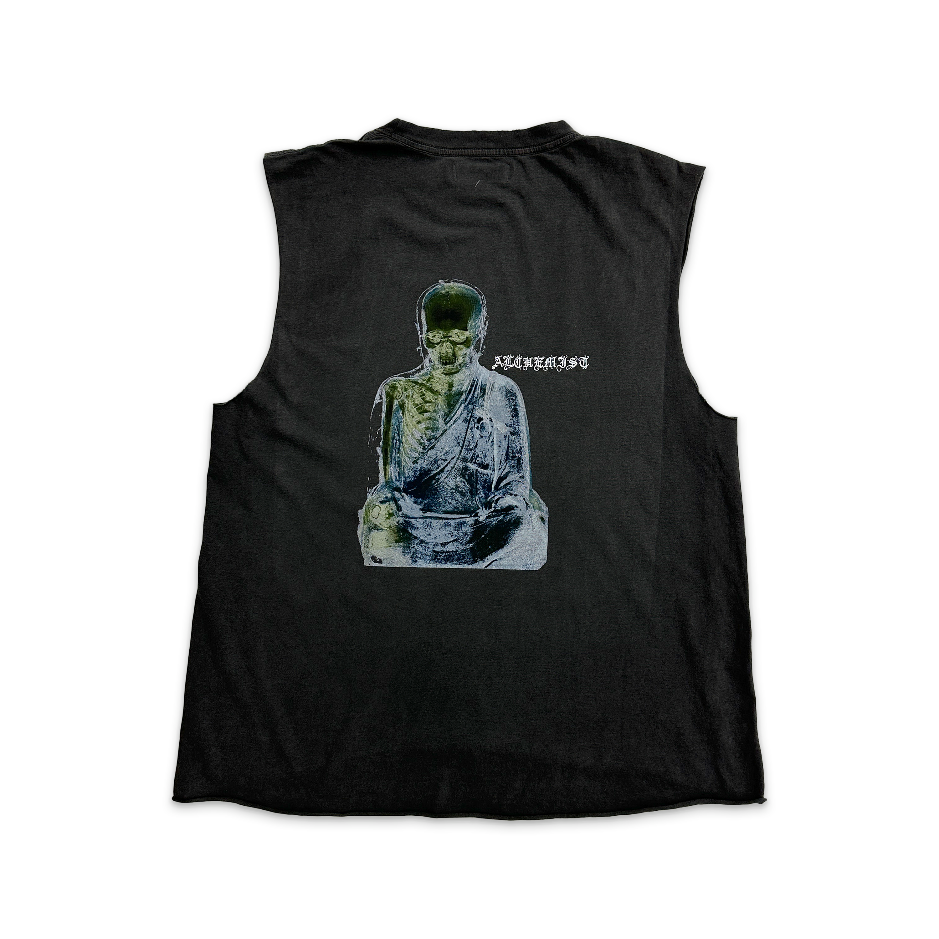 Monk Muscle Tee "Jet Black"